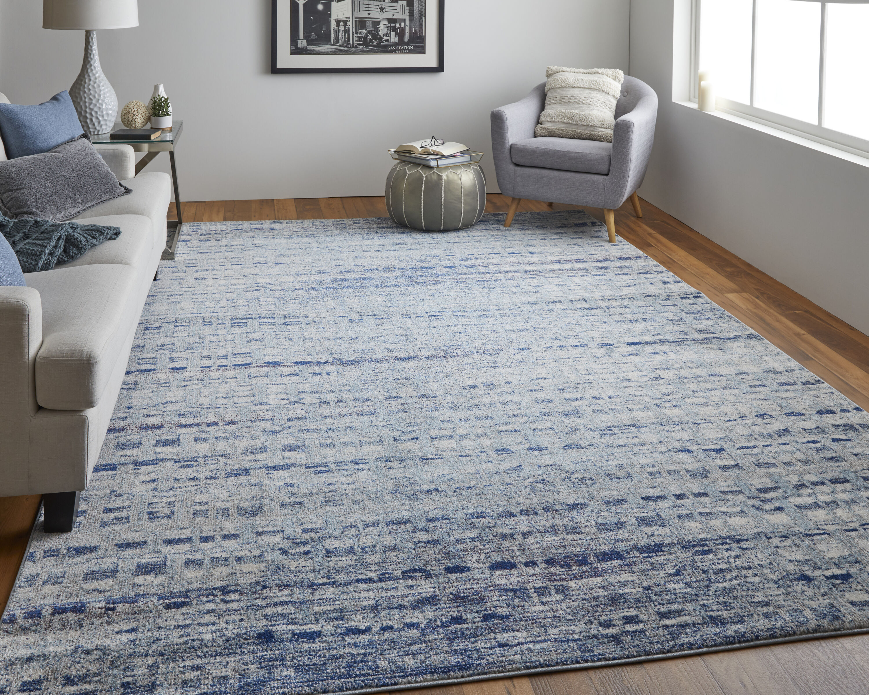 Room Envy EDGR39ILBLU000E76 rugs - View #3
