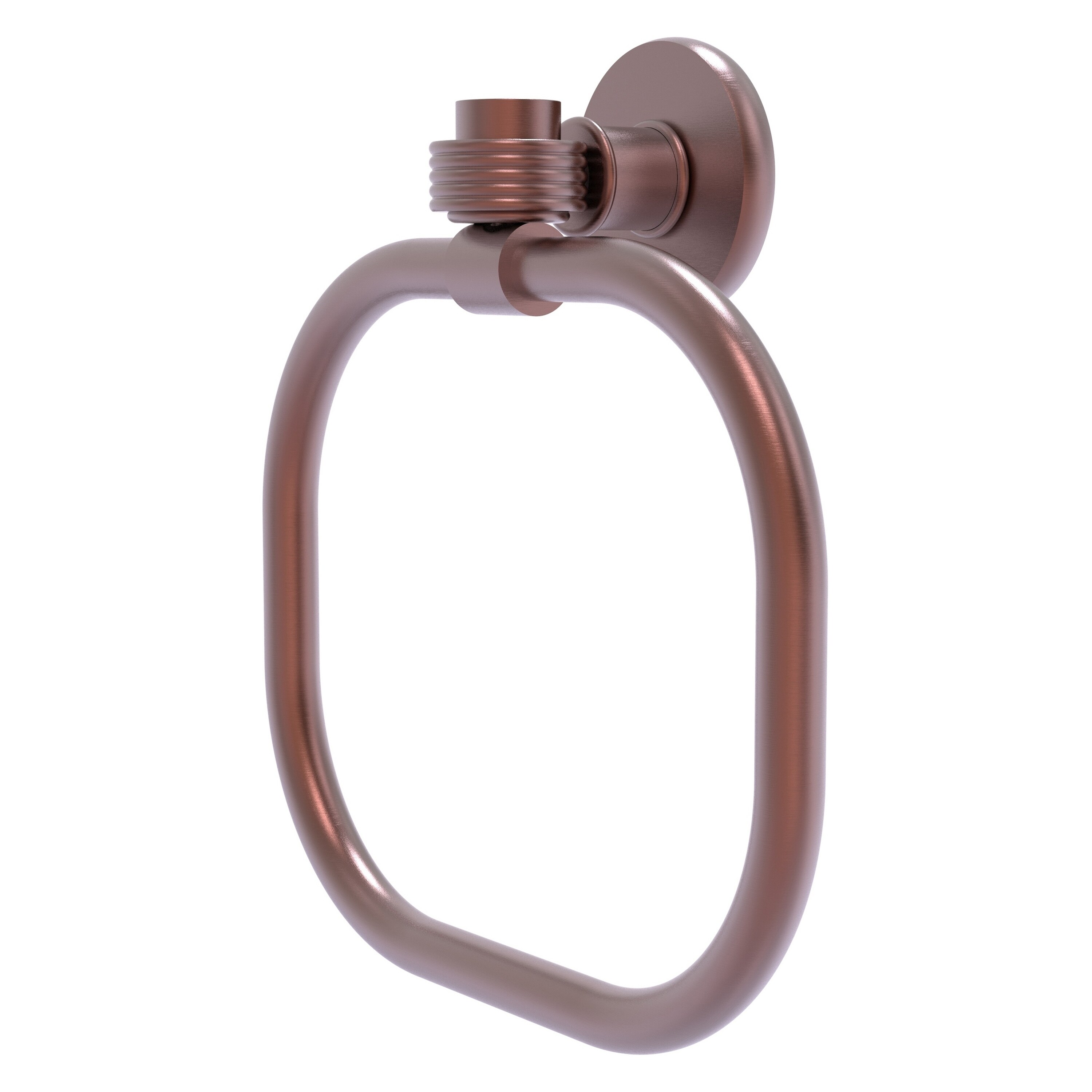 Allied Brass 2016G-CA Continental Antique Copper Wall mount Single Towel Ring