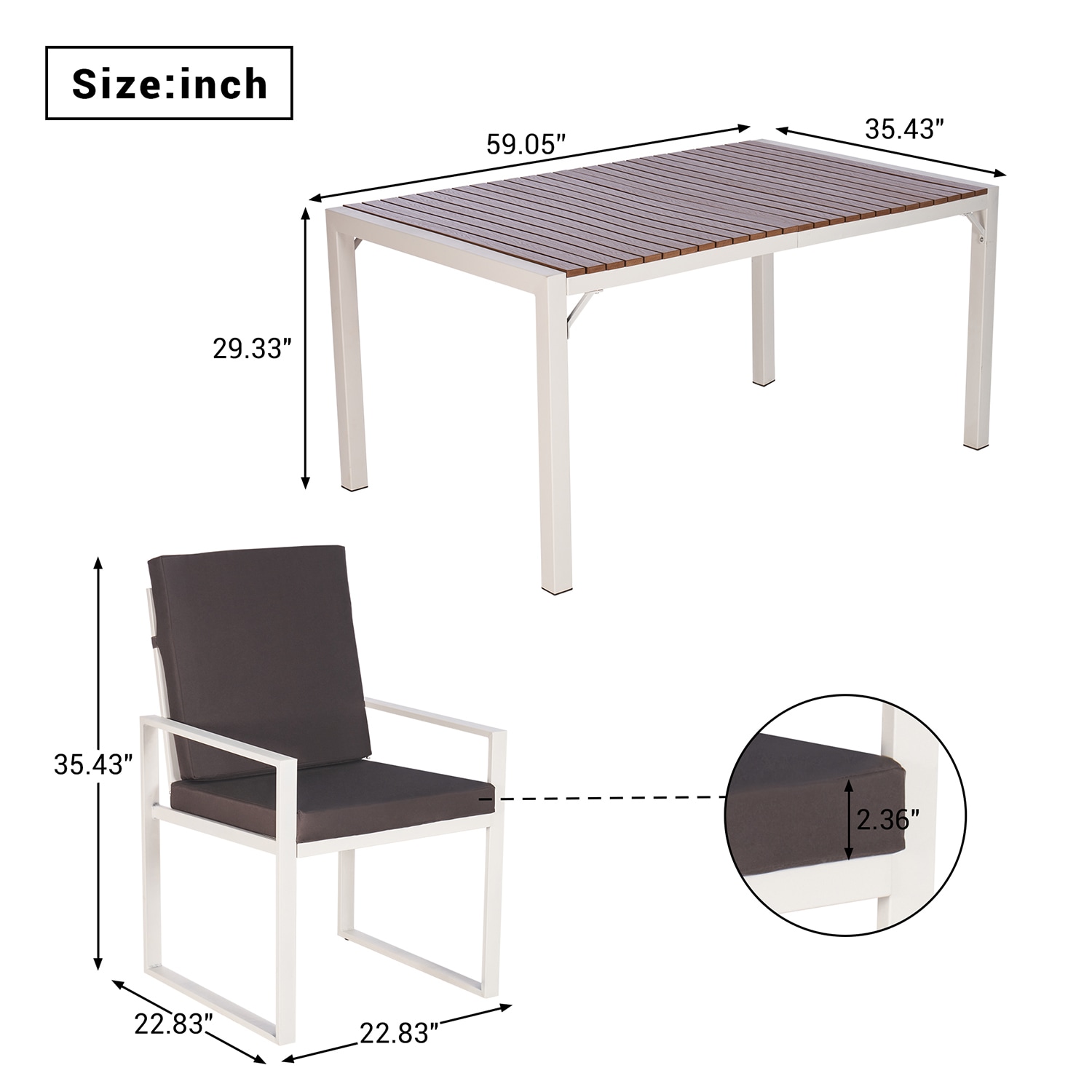 Bybafun YB0600005 Patio-Dining-Sets - View #6