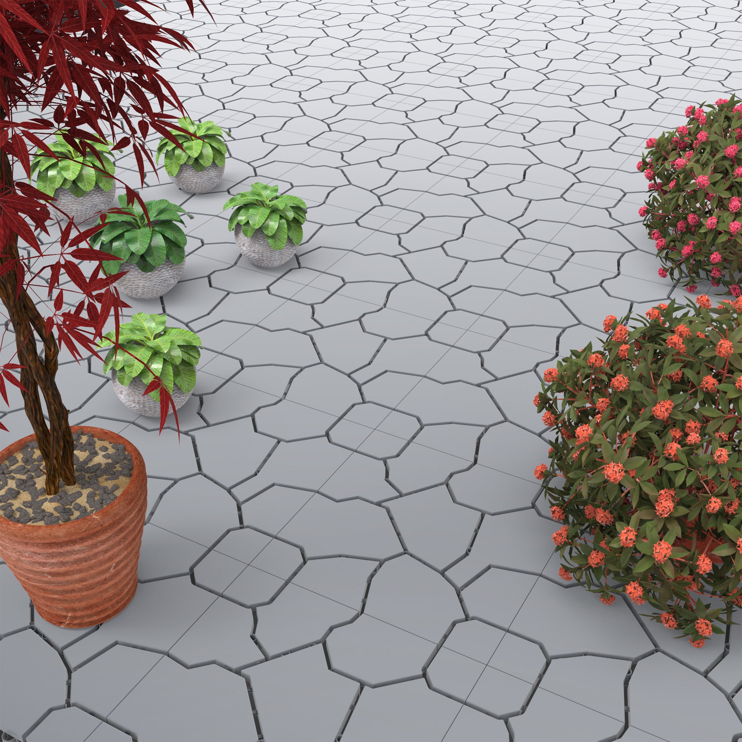 Pure Garden 50-LG1171 Deck-Tiles - View #3