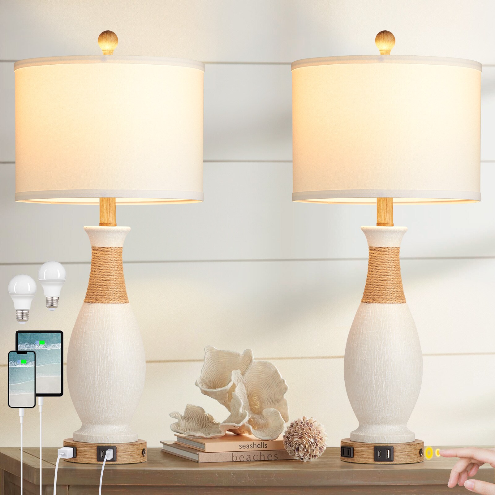 UrFurnishings TD-291 Table-Lamps - View #8