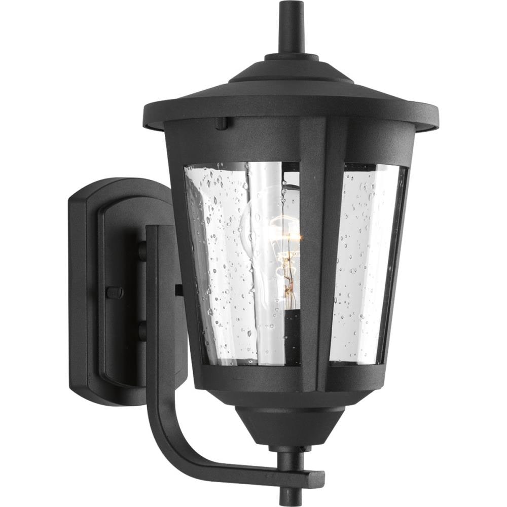 Progress Lighting P6074-31 East Haven 1 -Light 12.75-in H Black Hardwired Outdoor Wall Light