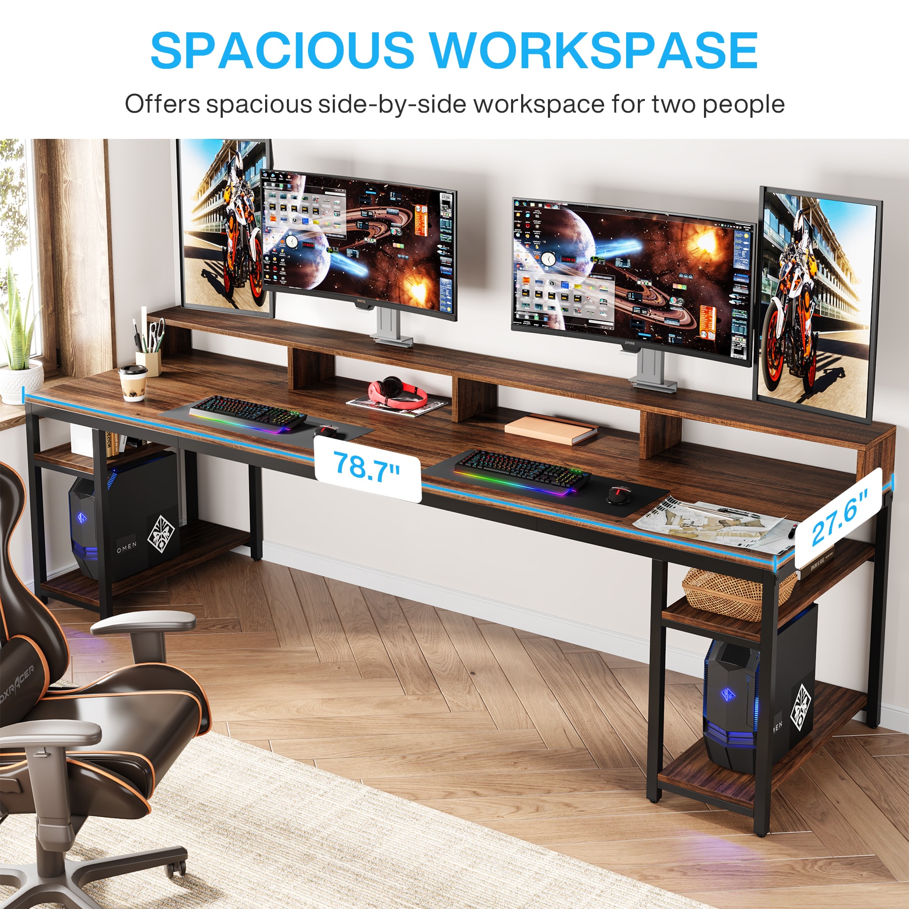 Tribesigns LWFD-RY0118 Office-Tables - View #5