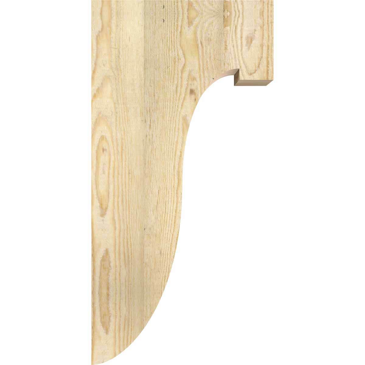 Ekena Millwork COR06X12X24DEL00RDF corbels - View #3