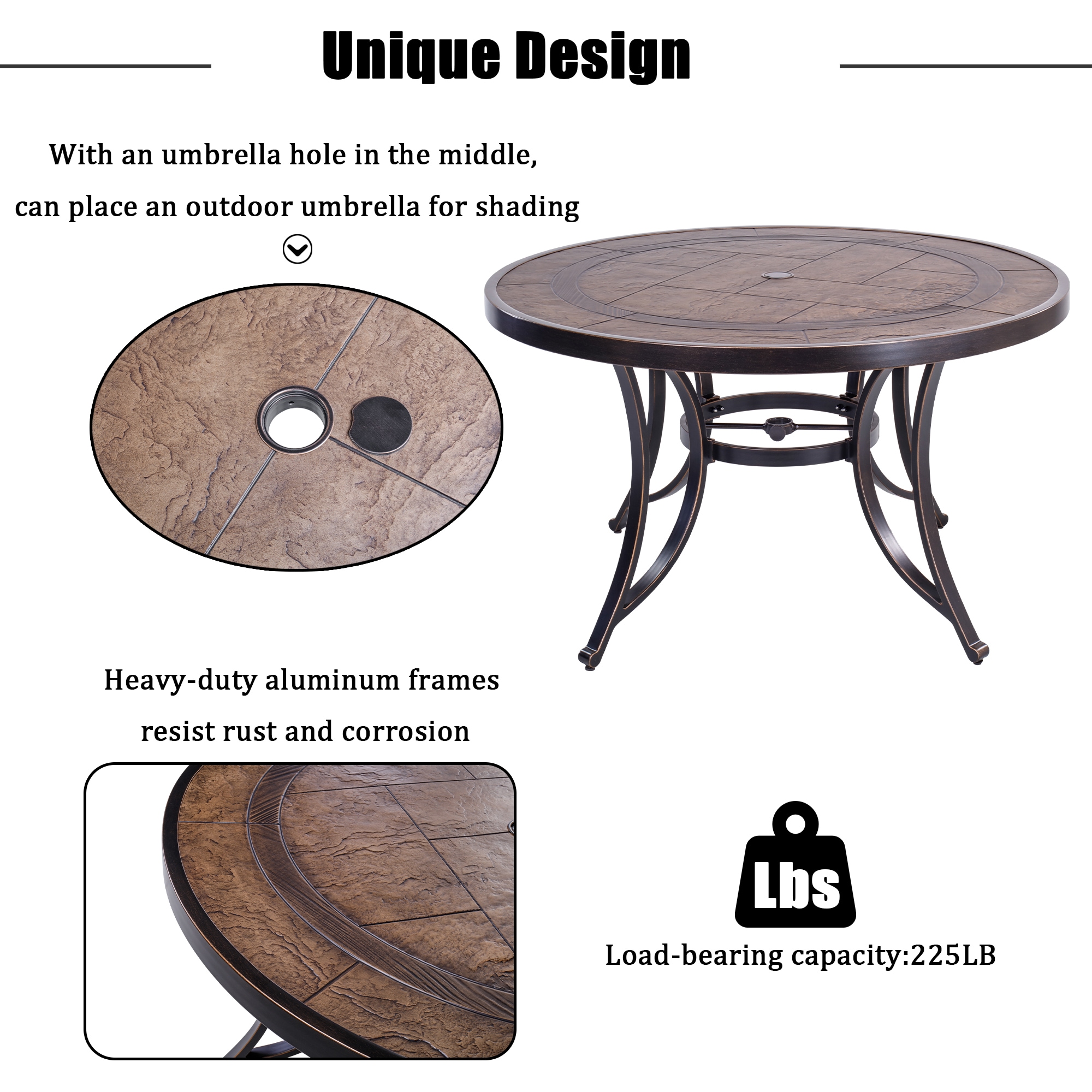 CASAINC CA-IVY203-R11 Patio-Dining-Sets - View #3