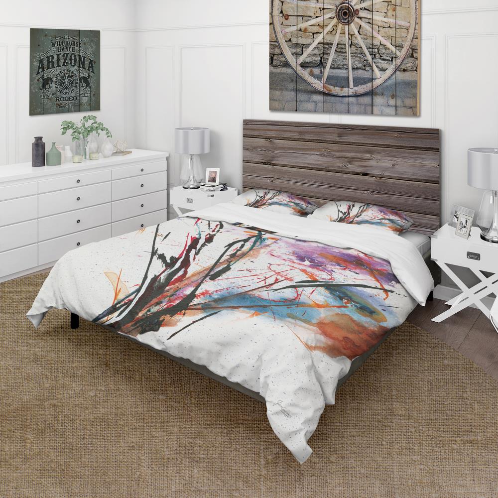 Designart BED30880-Q 3 -Piece Multiple colors/finishes Queen Duvet cover Set