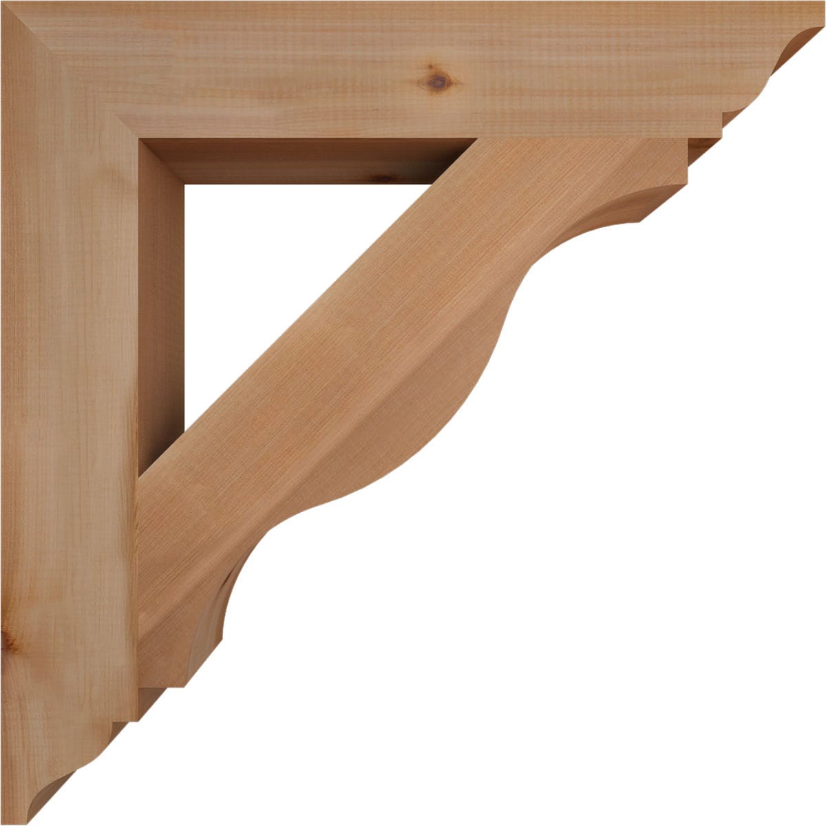 Ekena Millwork BKT04X24X24FST01SWR Exterior-Brackets-Braces - View #3