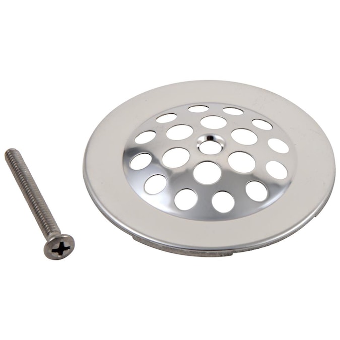Delta 2 In Chrome Strainer Drain The, Delta Bathtub Overflow Cover Replacement Cost