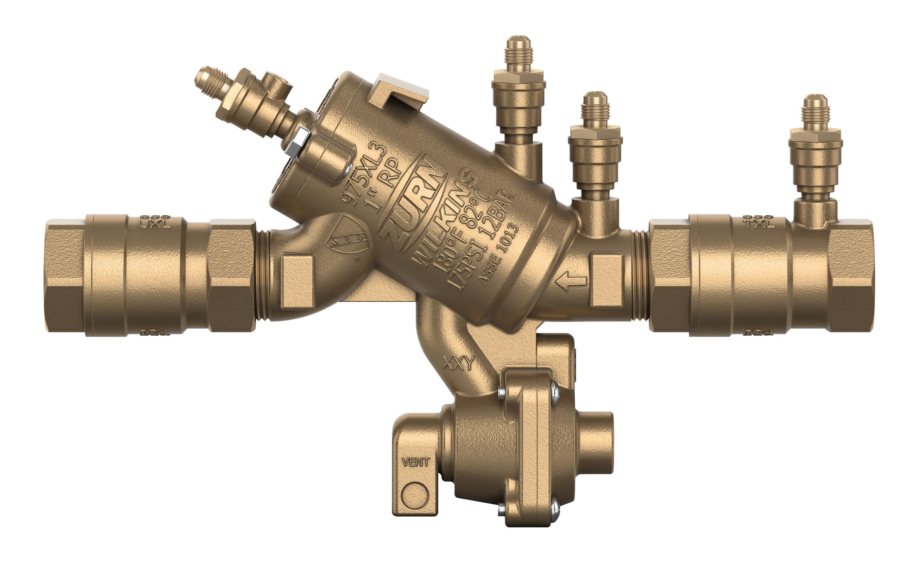 Zurn Wilkins 34 In Bronze Fnpt Reduced Pressure Backflow Preventer 34 975xl3ag At 0374