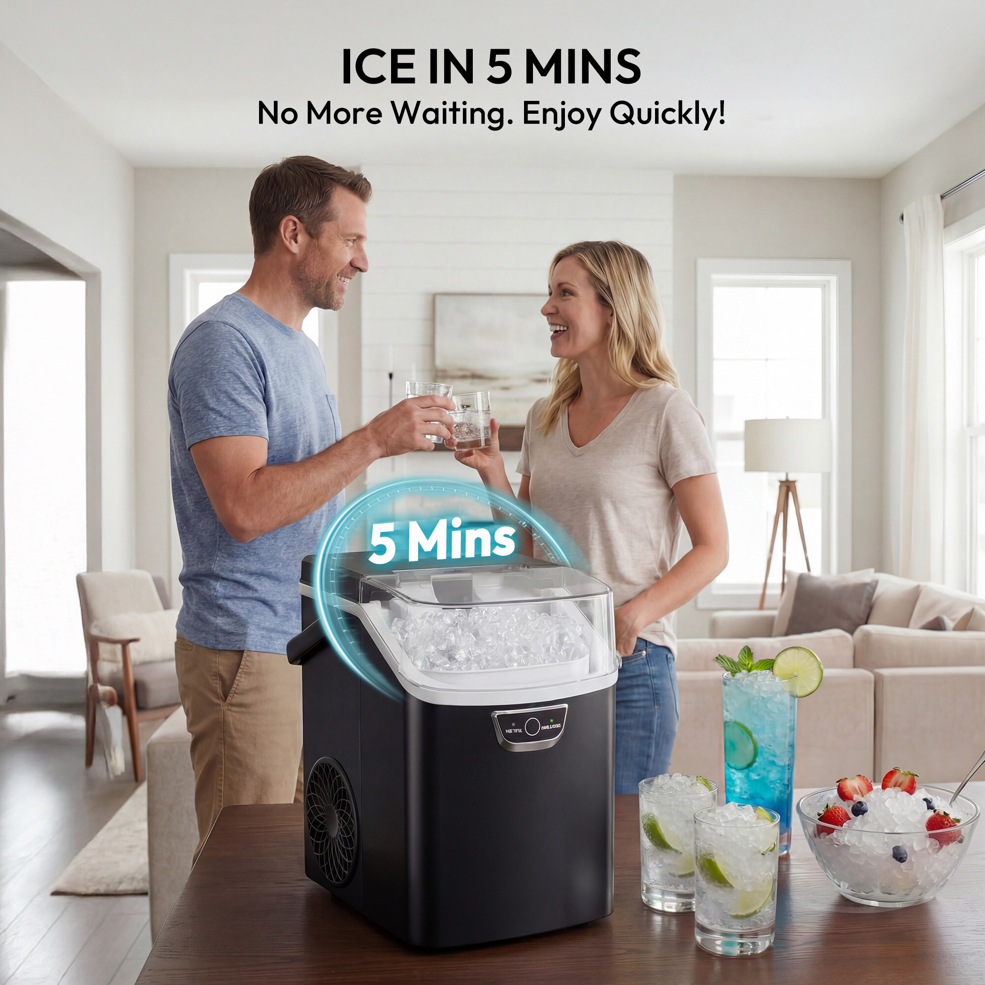 SIMZLIFE IM047-NBL-USZX Ice-Makers - View #3