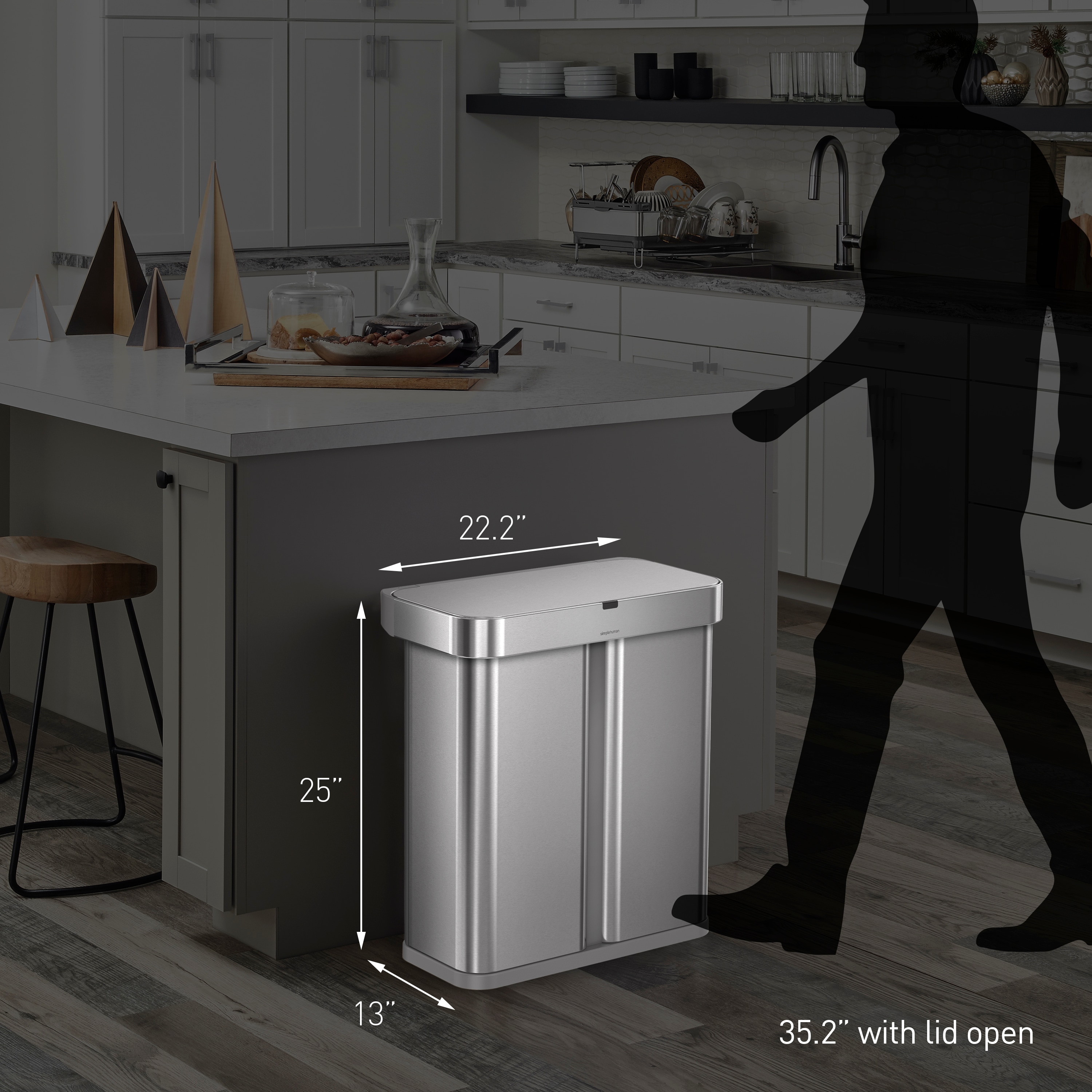  simplehuman Extra Strong Odor-Absorbing Tall Kitchen