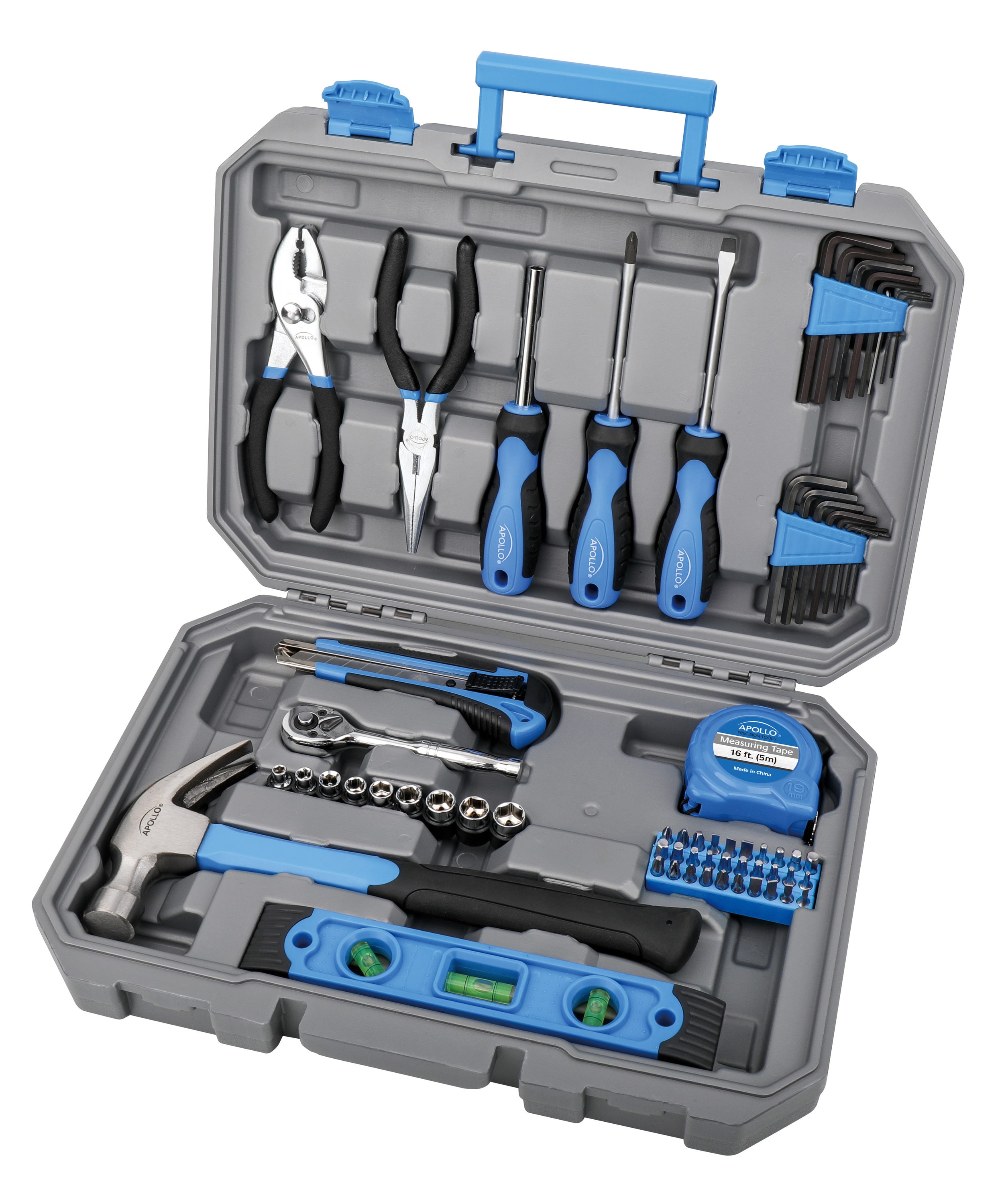 恵みの時 Hi-Spec 56pc Pink Home ＆ Garage Tool Kit Set. Essential Hand Tools for DIY  Repairs Complete in a Box