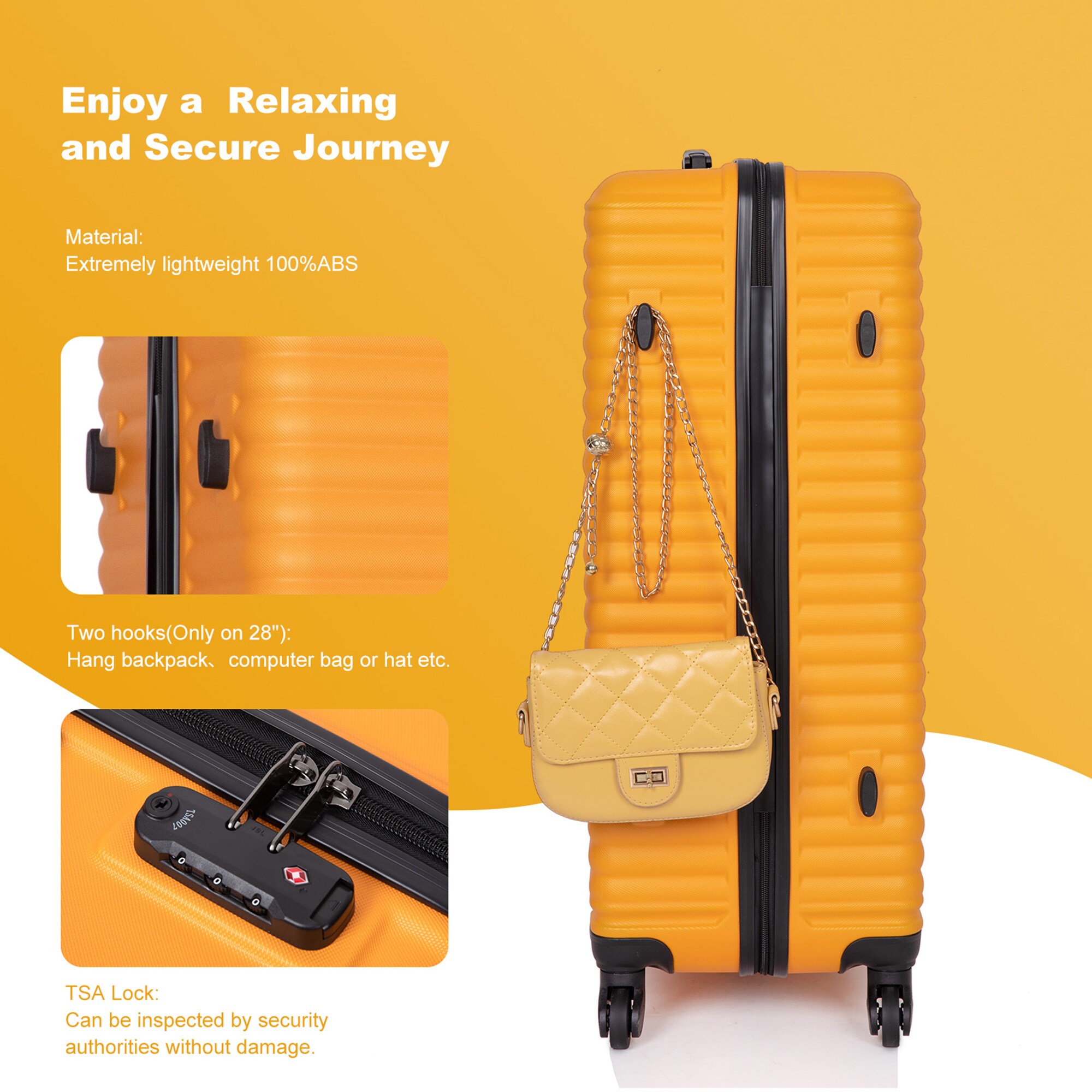 SINOFURN SYD9400013OR Luggage-And-Luggage-Sets - View #15