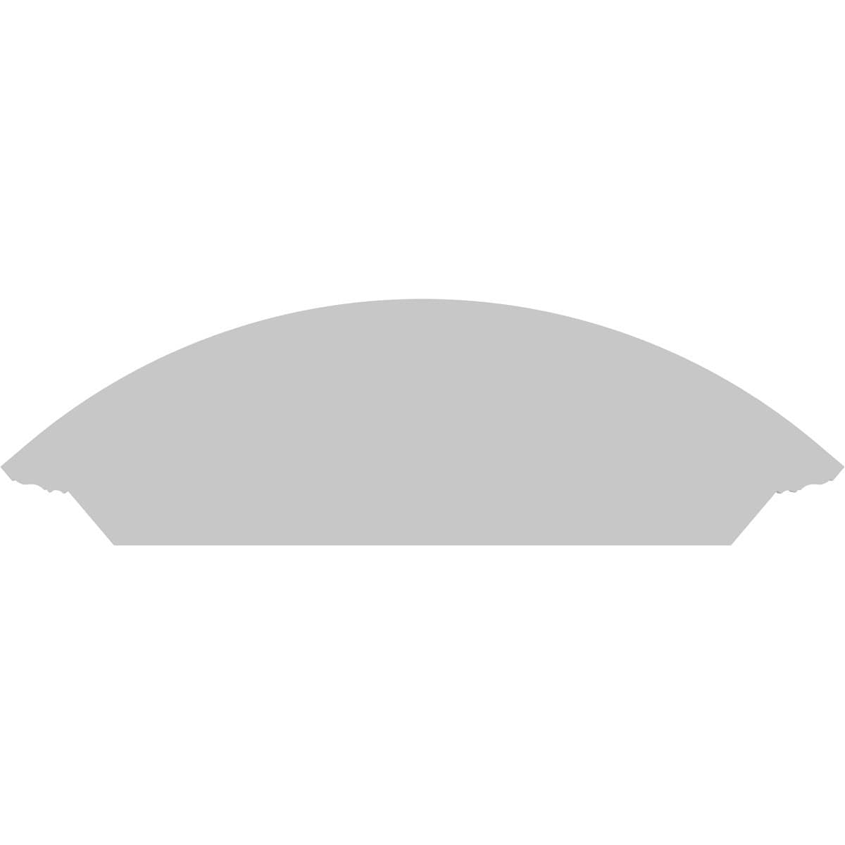 Ekena Millwork PEDP030X120ARD00 Exterior-Window-Trim - View #4