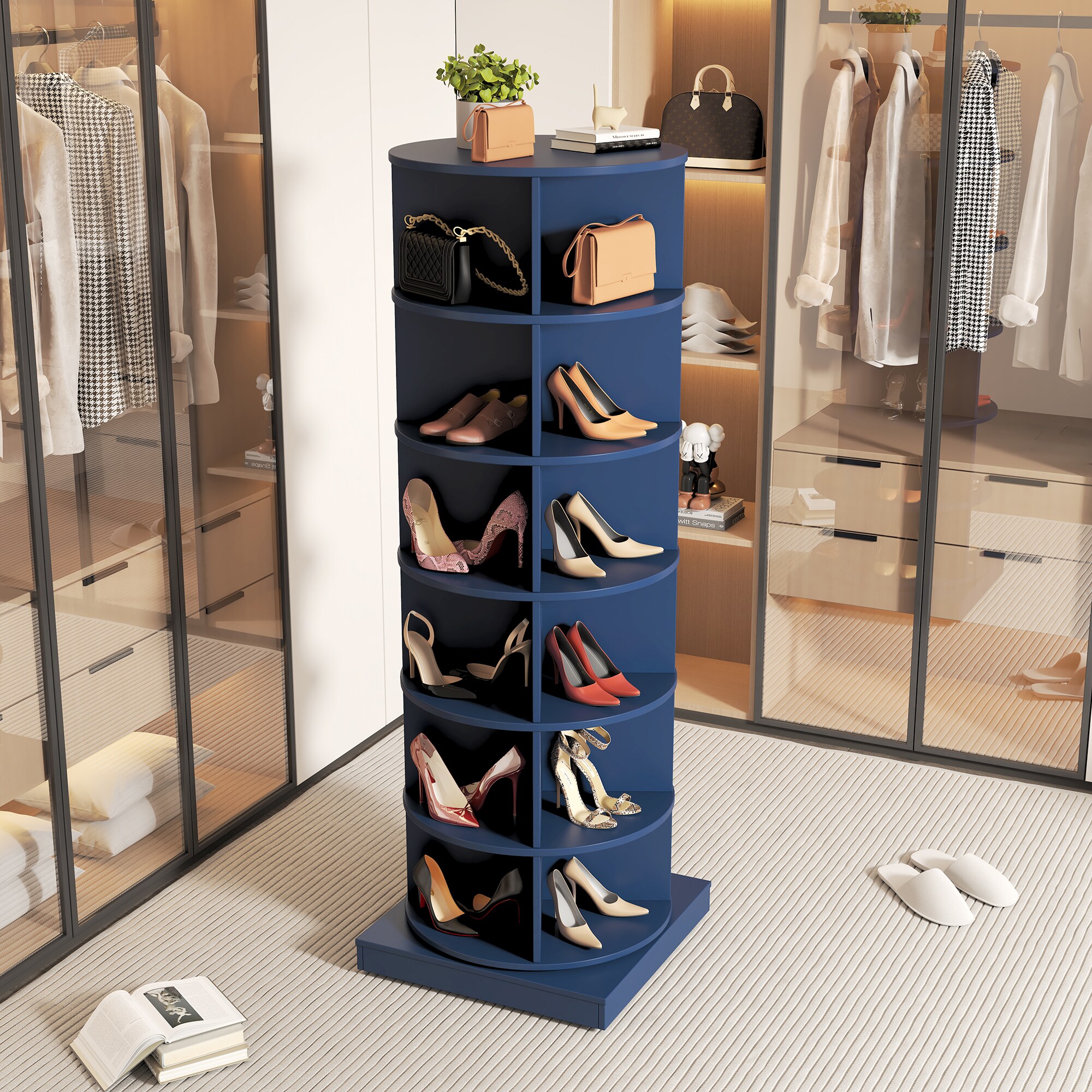 SINOFURN SYC080005BL Shoe-Racks - View #6