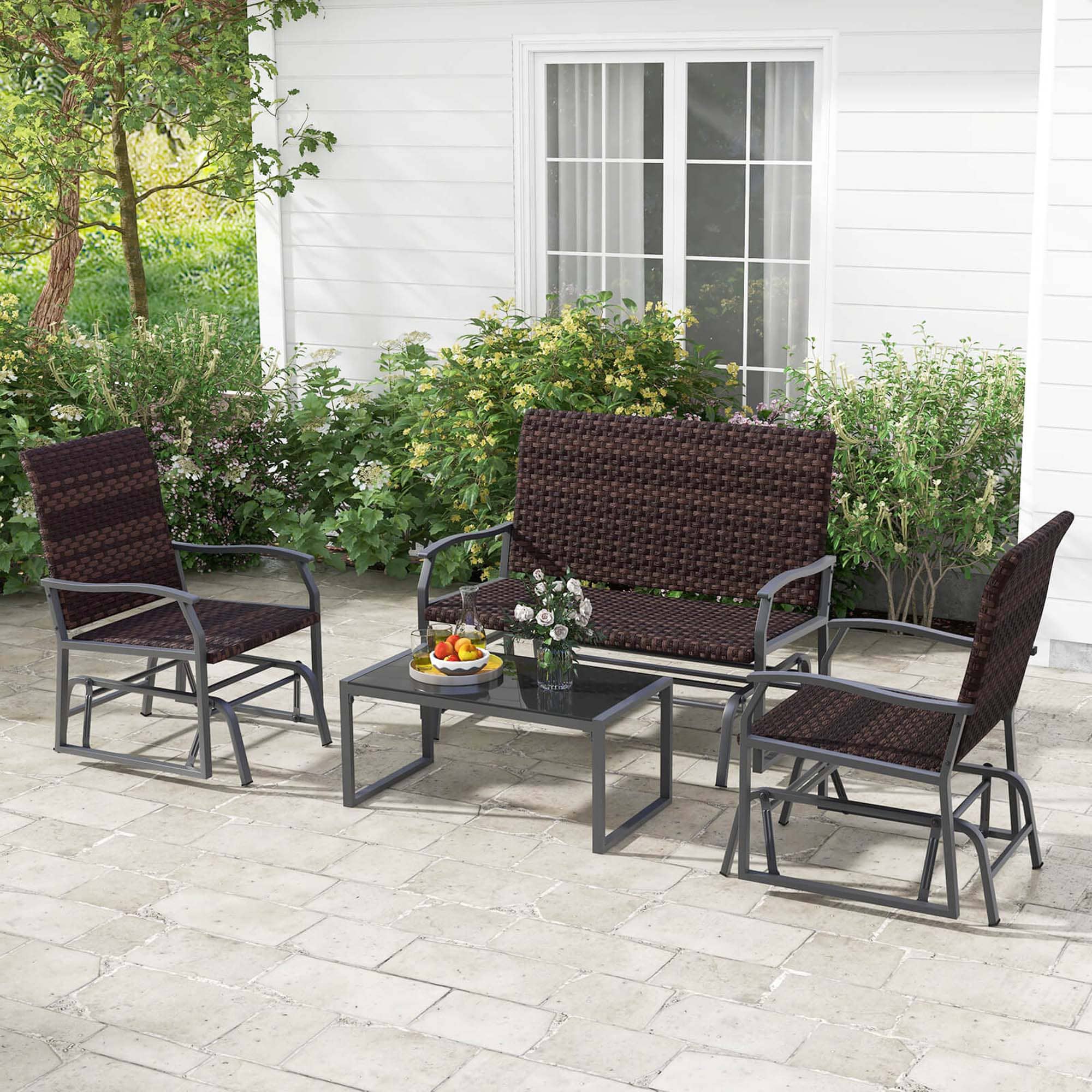 Costway HCST01867 Patio-Conversation-Sets - View #9