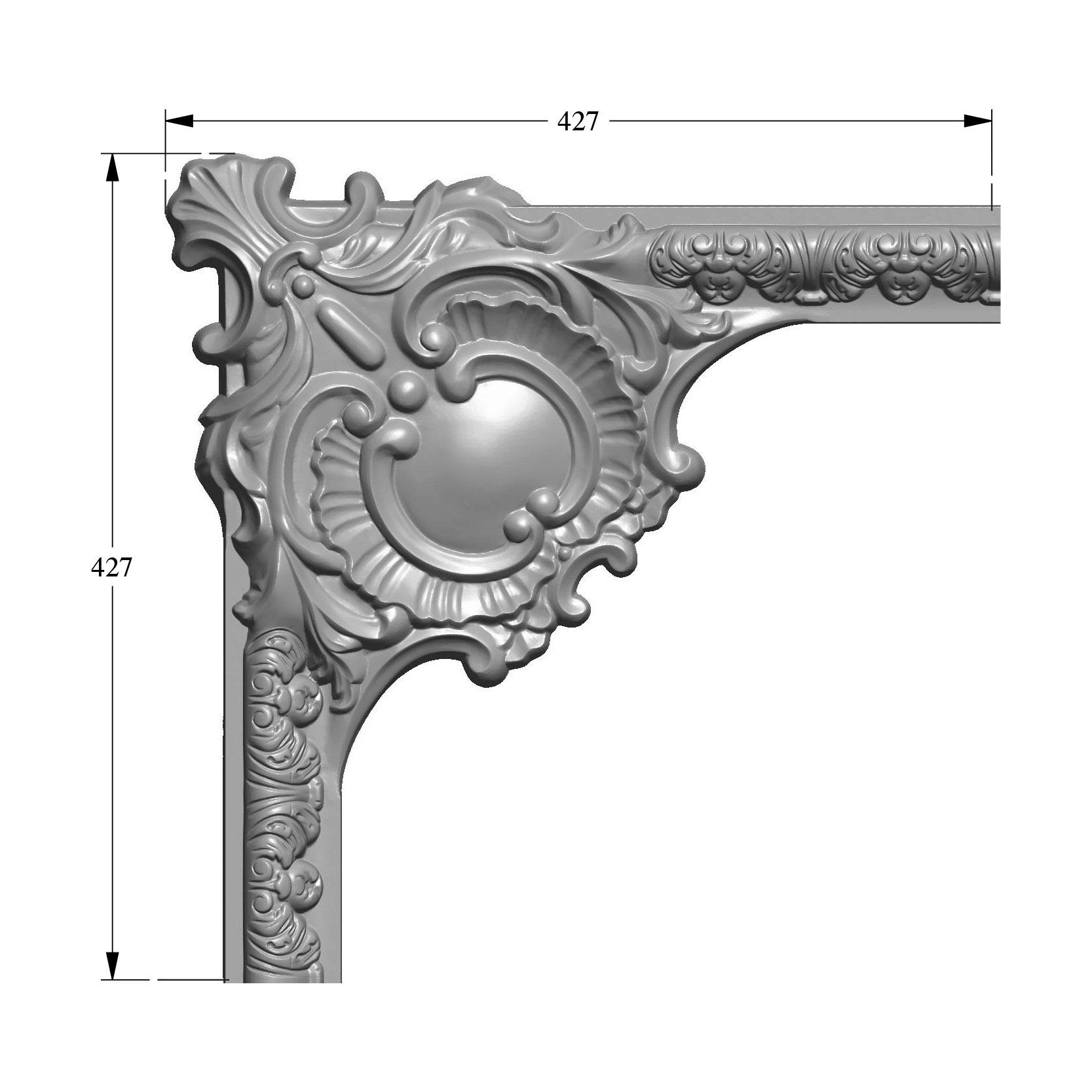 Orac Decor P3020A Wall-Panel-Moulding - View #2