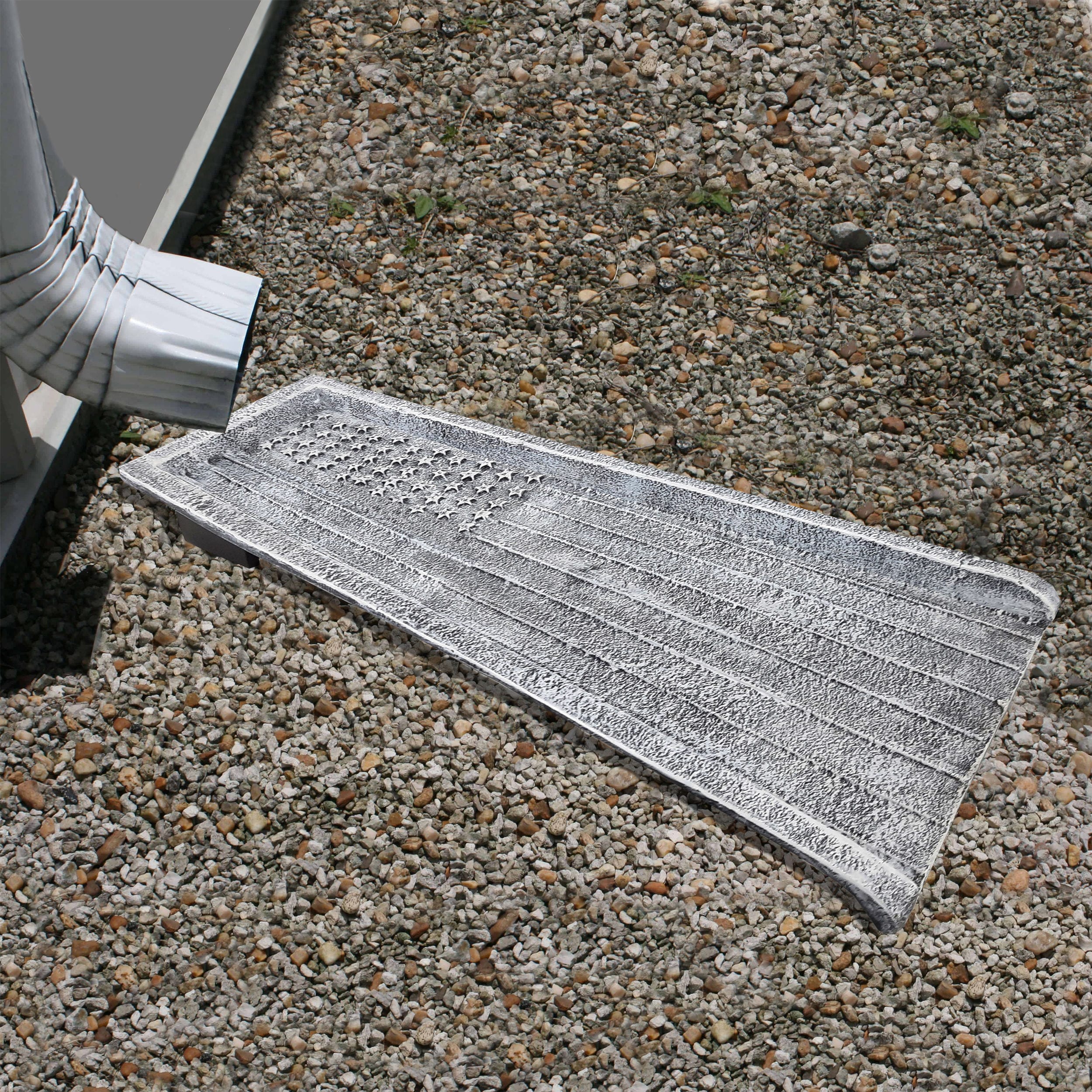 Oakland Living FLAG-SB-WHITE Downspout-Components - View #2