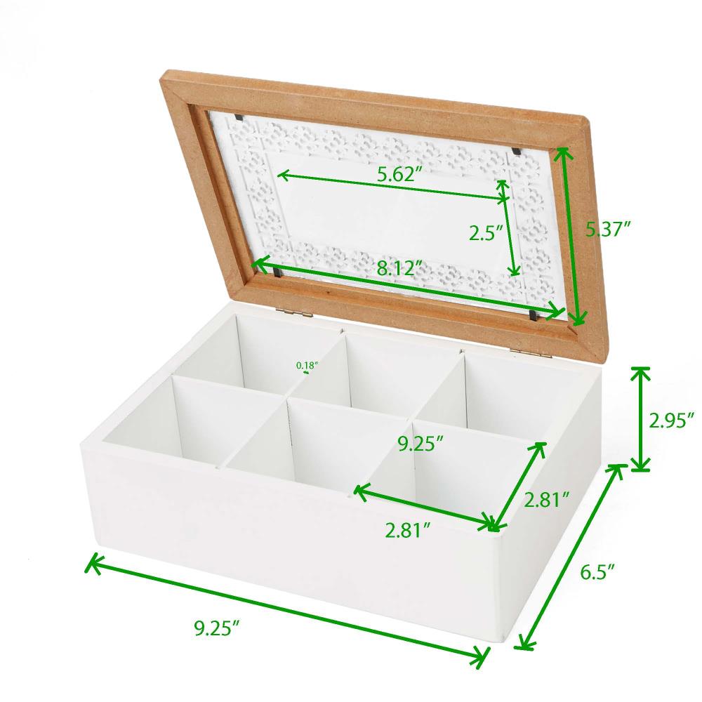 Mind Reader TEACHEST-BRN Coffee-Beverage-Organizers - View #7