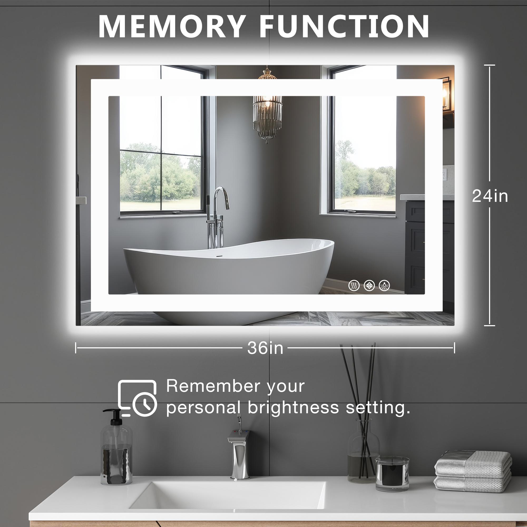 Bayfeve BF-271184-MIR Framed-Bath-Mirrors - View #3