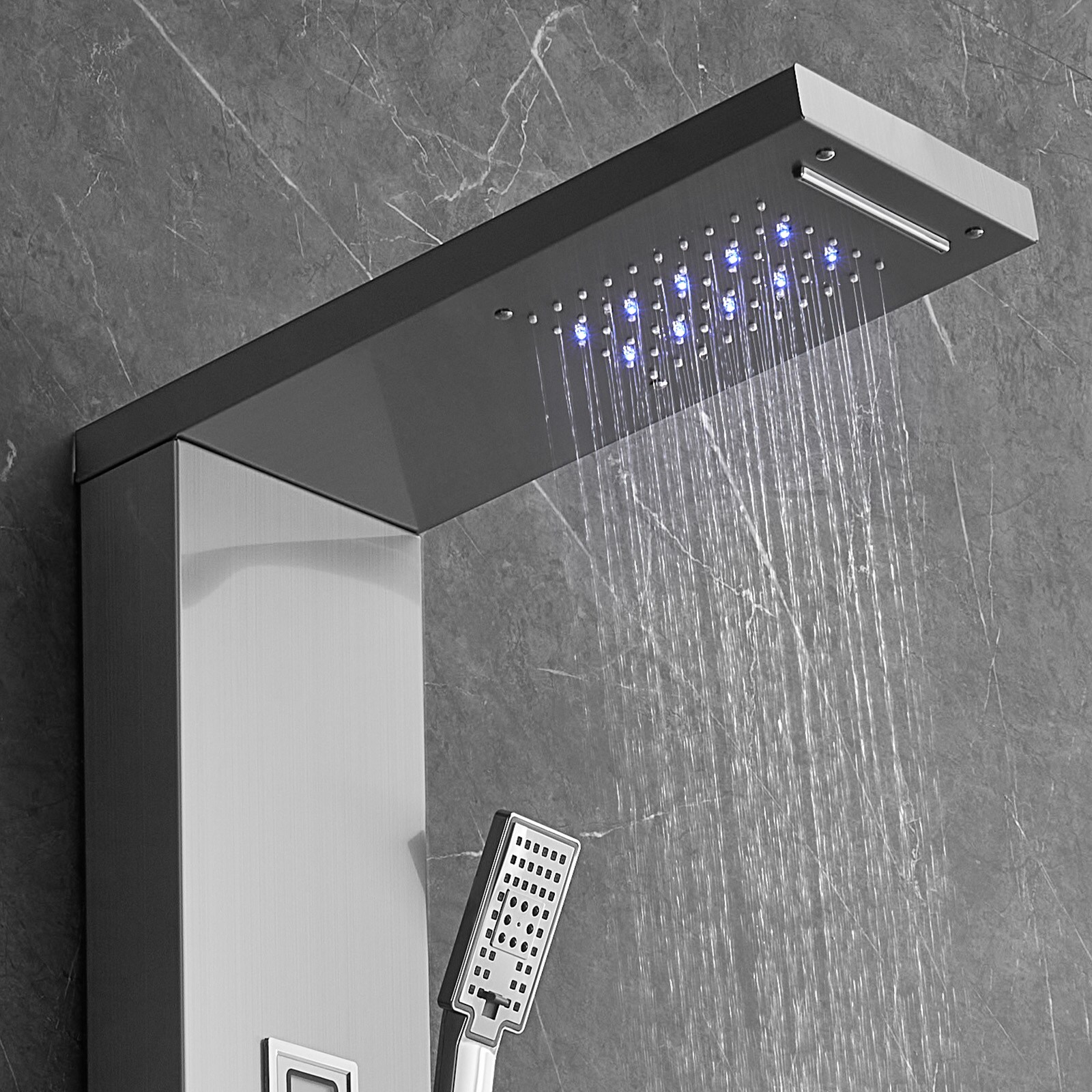VEVOR SCFTYS6CS2MS02453V9 Showerhead-Bar-Panels - View #9