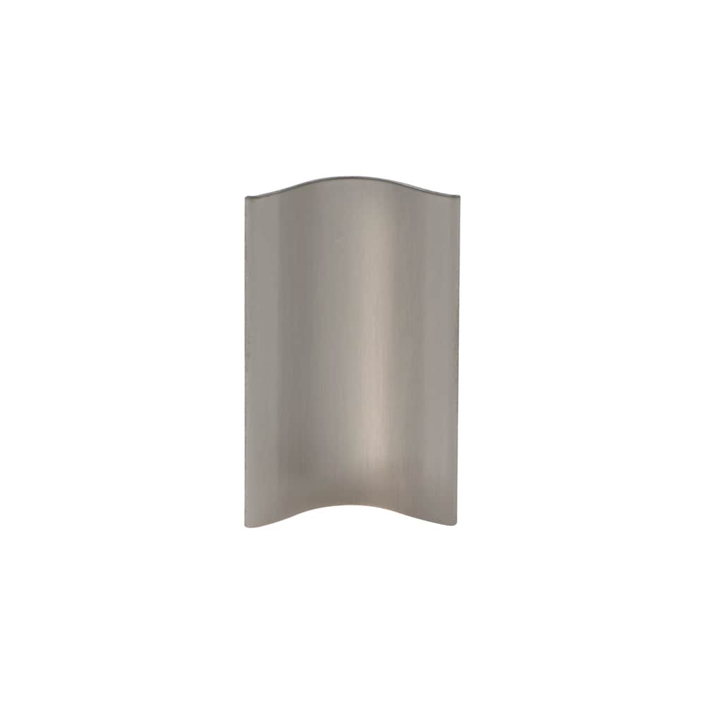 Schluter Systems V/KHK15EB ECK-KHK 0.5-in W x 1.13-in L Brushed stainless steel Steel Connectors Tile Edge Trim