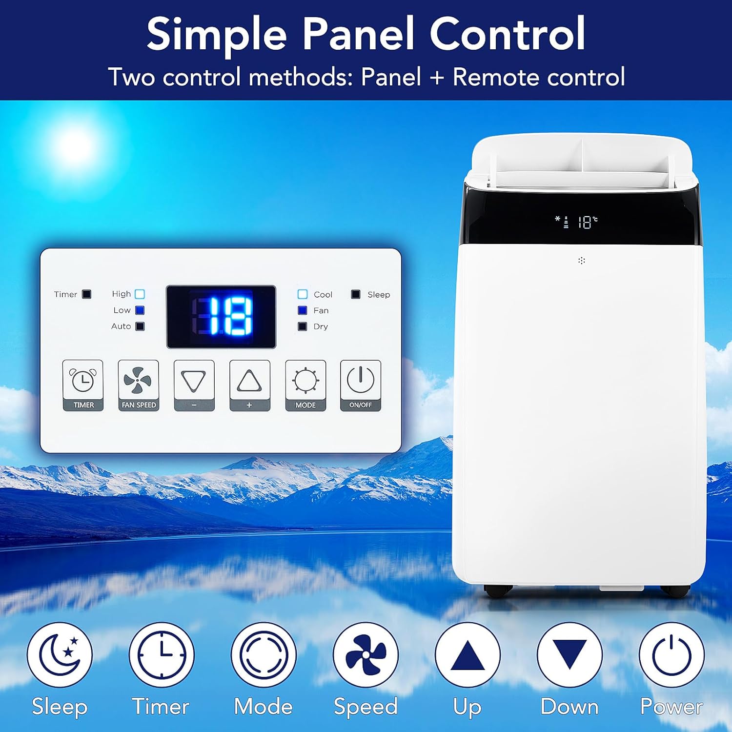 Qeetex ZYS-PHO-10A14U39 Portable-Air-Conditioners - View #4
