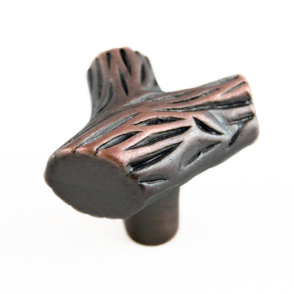 RK International CK 201-DC Distressed copper Rectangular Traditional Cabinet Knob