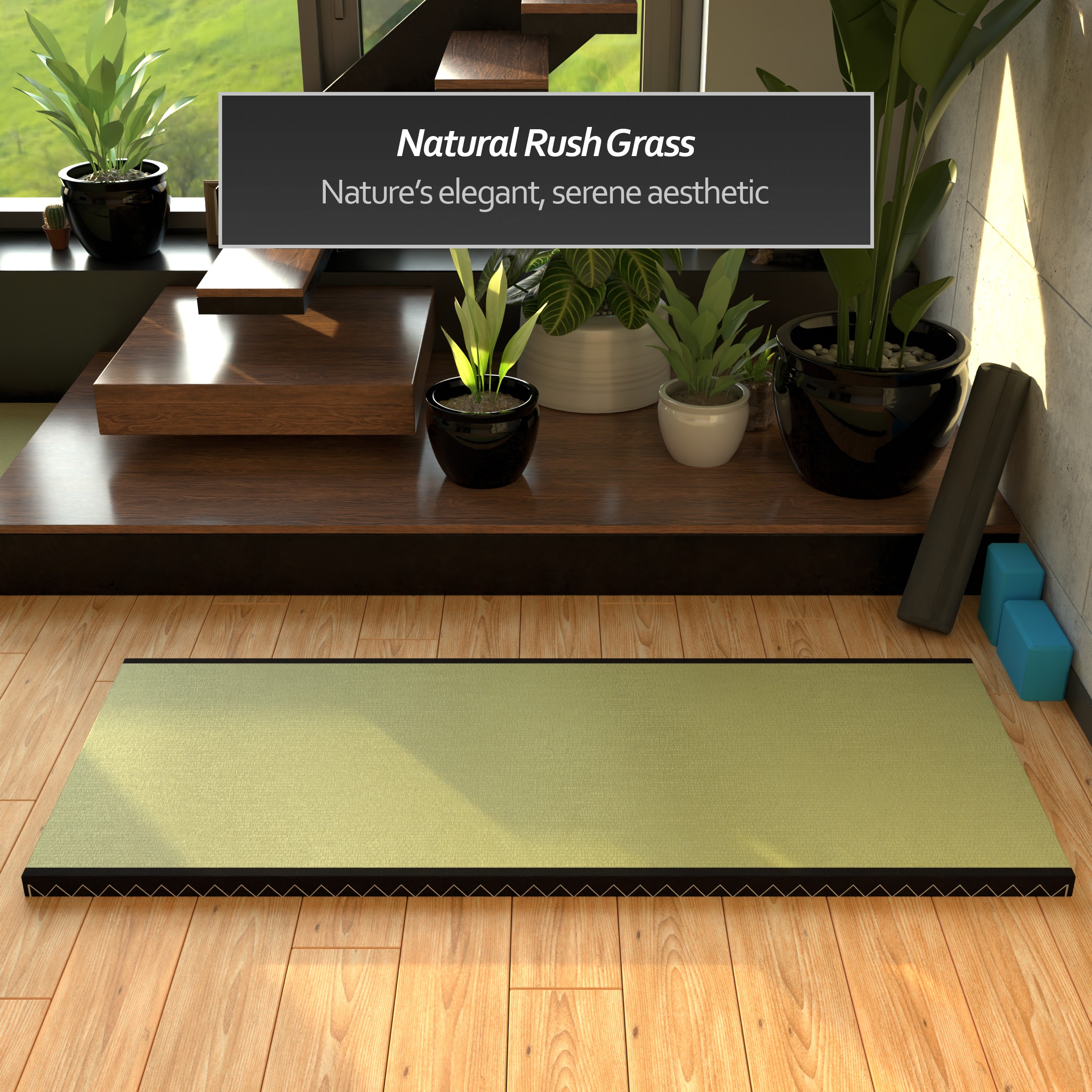 Red Lantern TATAMI-EQ Mats-Cat - View #2