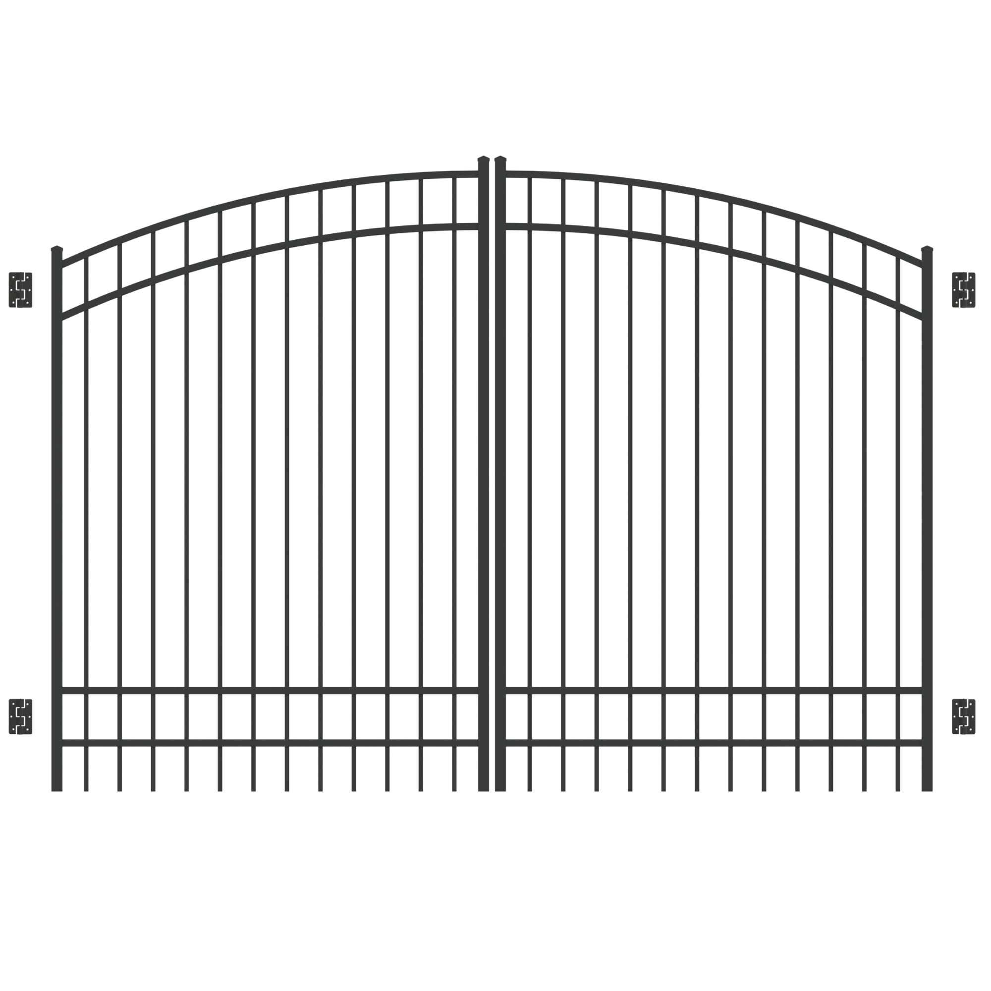 Aluminum 6.04-Foot-Tall Driveway Gates at Lowes.com