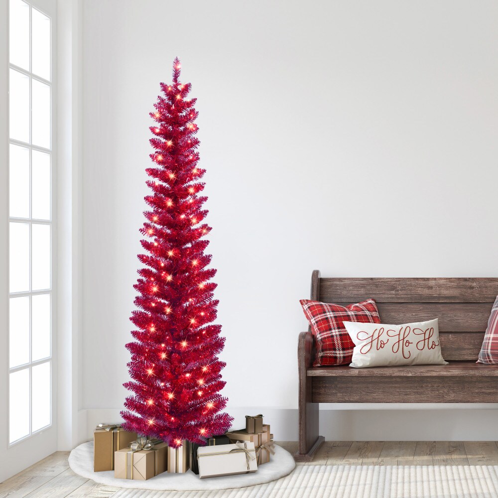 Puleo International 2642A-STRED60C1 Artificial-Christmas-Trees - View #3