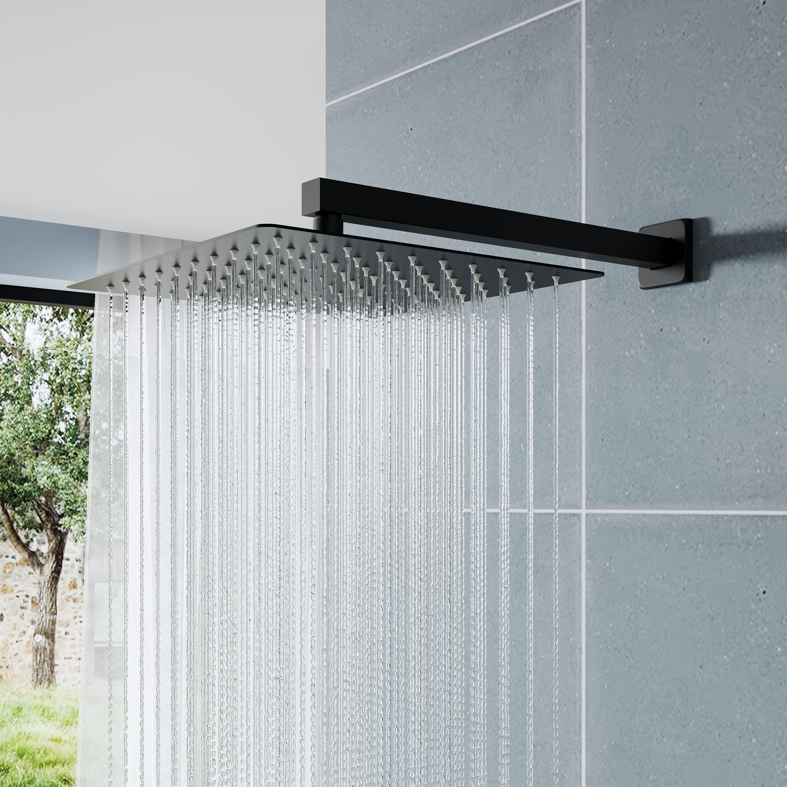 WELLFOR DTG-803S12MB Tub-Shower-Faucets - View #14