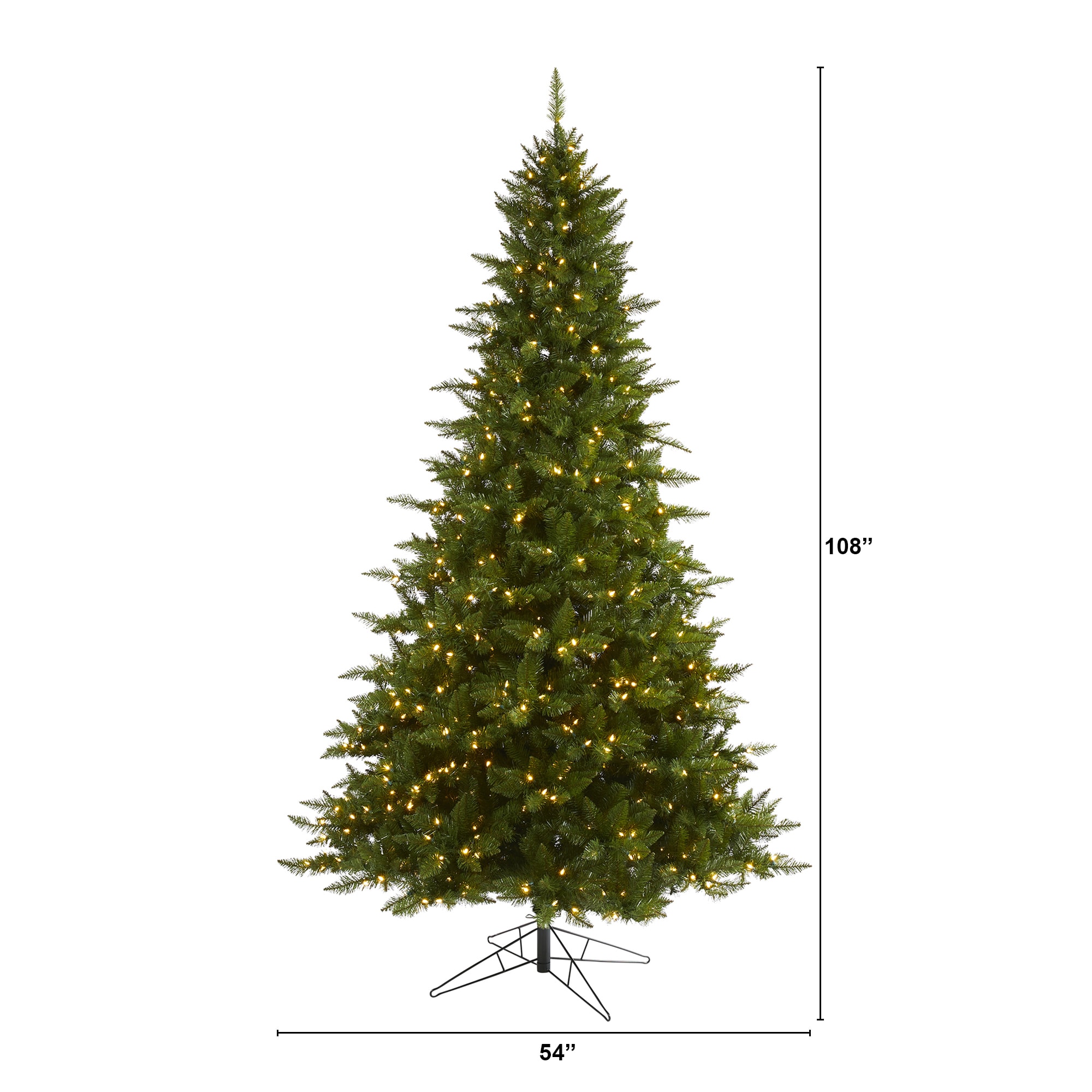 Nearly Natural T1456 Artificial-Christmas-Trees - View #3