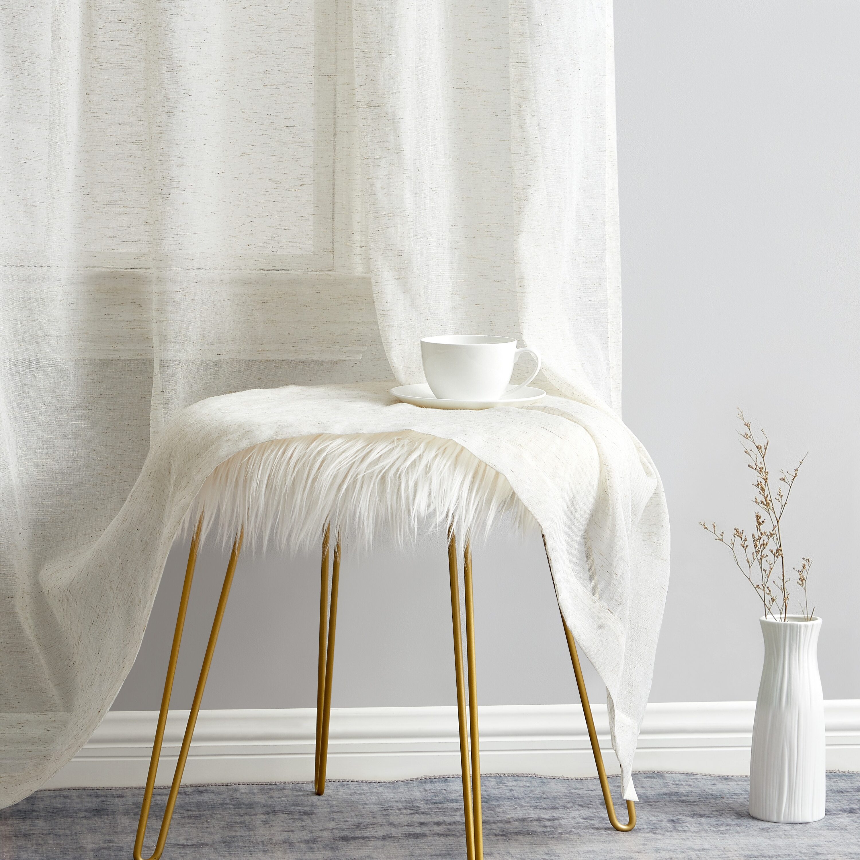 HLC.me SIERA-LN-NTRL96 curtains - View #5
