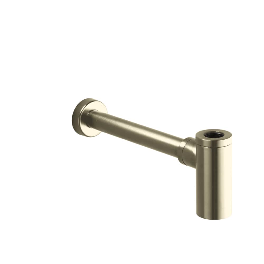 KOHLER 9033-BN 1-1/4-in Brass P-trap
