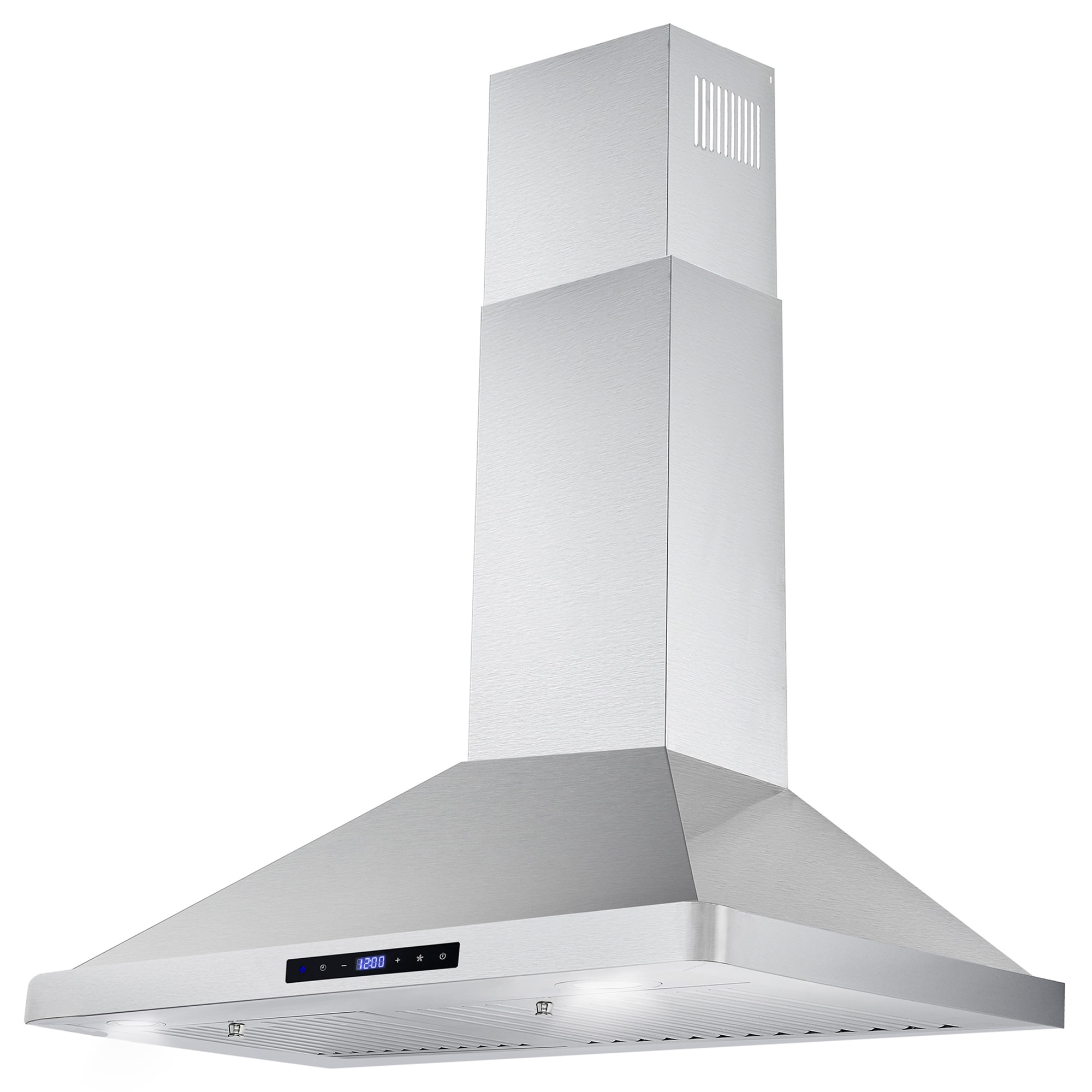Wall Mount Kitchen Hood 30 inch, Ducted/Ductless Range Hood with Delayed  Shutdown Function, 3 Speed Fan, Energy Efficient LED Light, Soft Touch