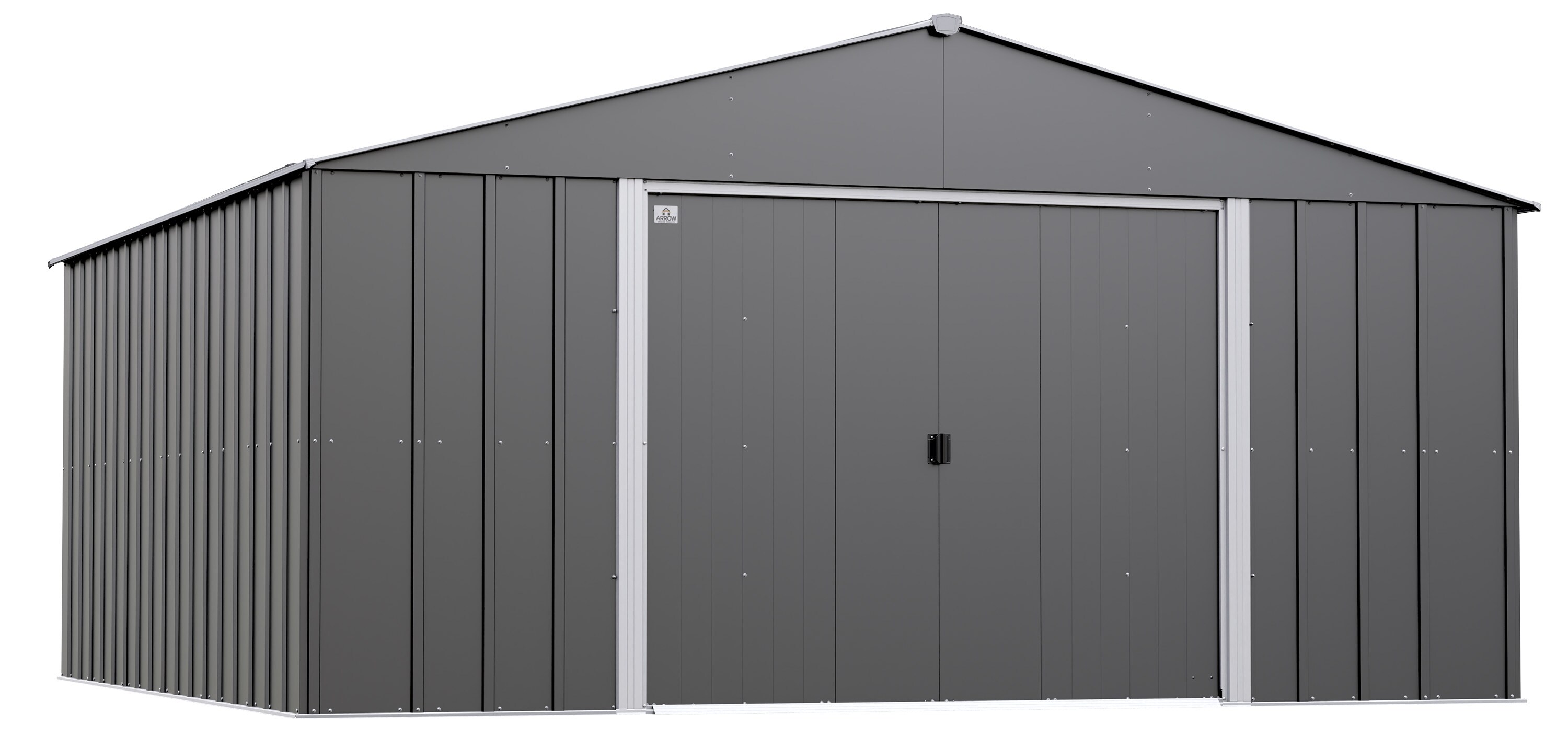 Arrow 14-ft x 14-ft Classic Galvanized Steel Storage Shed