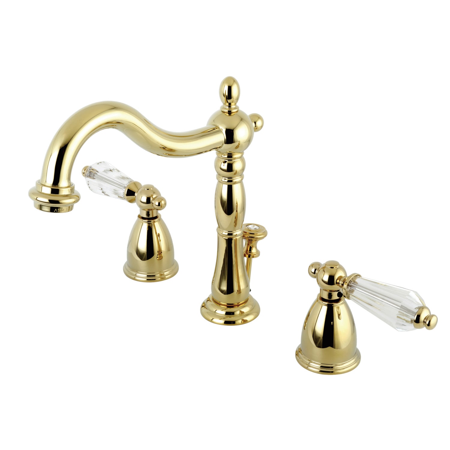 Kingston Brass Widespread Bathroom Faucet 8 2-Handle High Arc Polished  Chrome