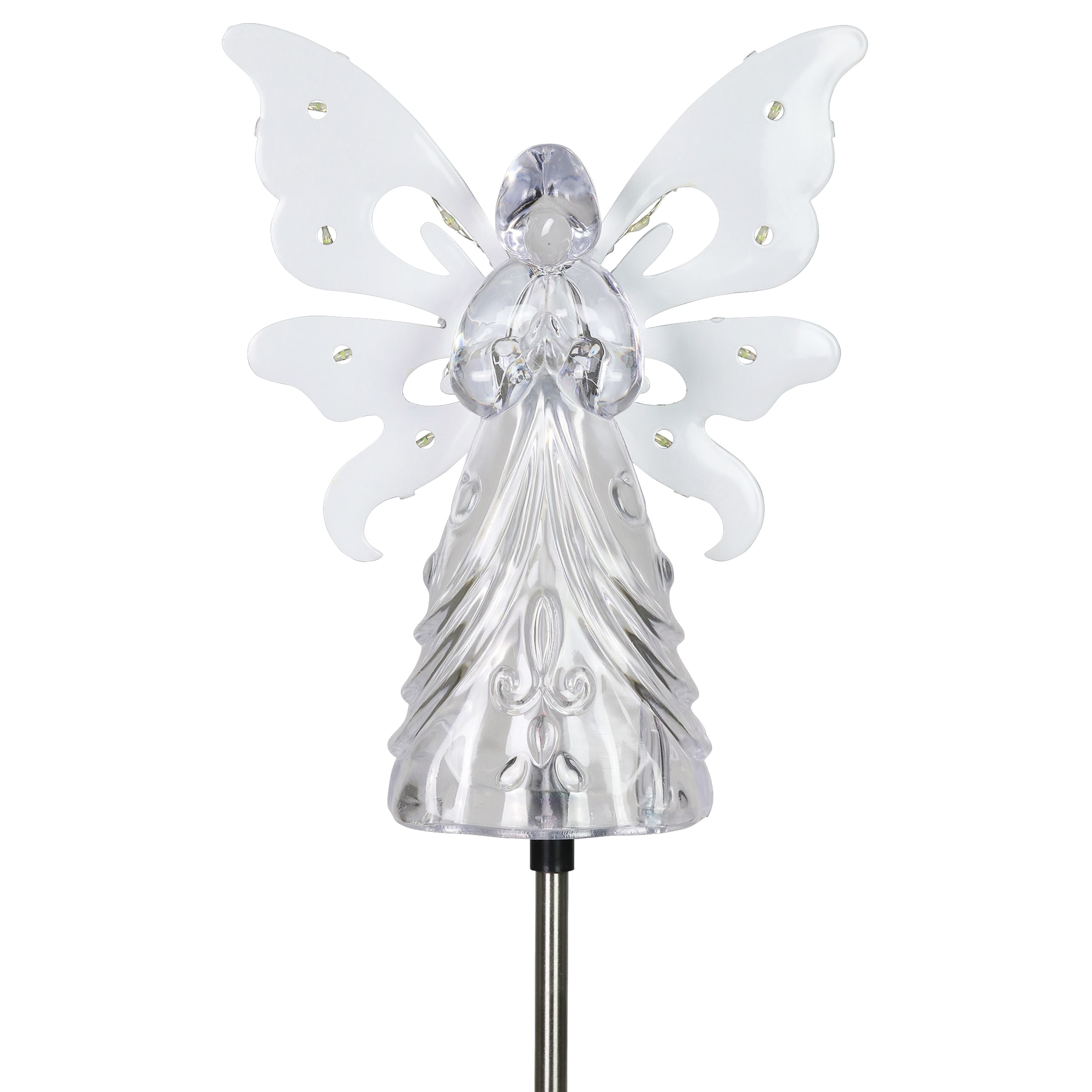 Exhart 17744-RS 39.25-in Clear Plastic Solar Stake