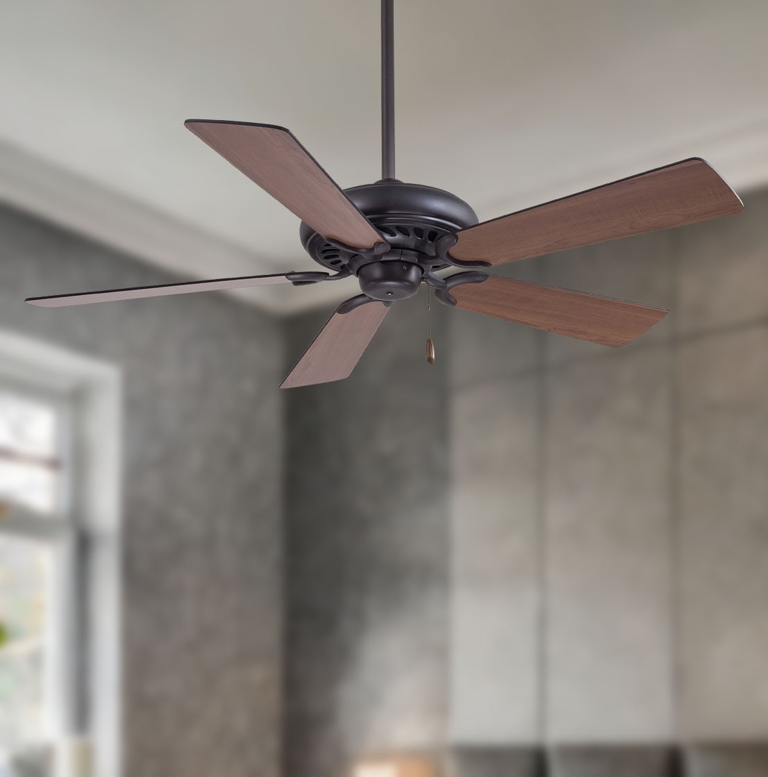 Minka Aire F568-KA Supra 52-in Kocoa with Medium Maple Blades Ceiling Fan Without Light ( 5 -Blade )