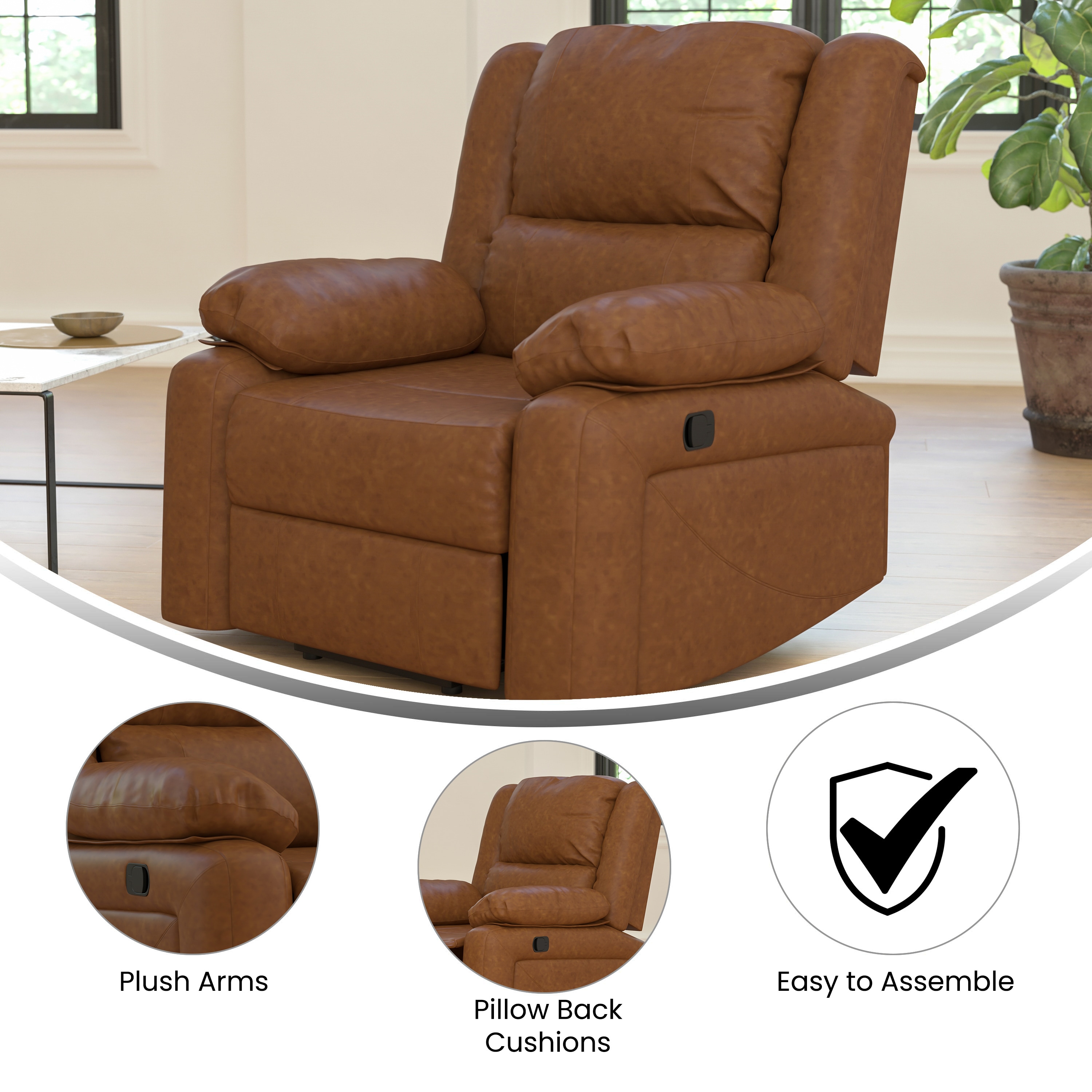 Flash Furniture 196861118708 recliners - View #3