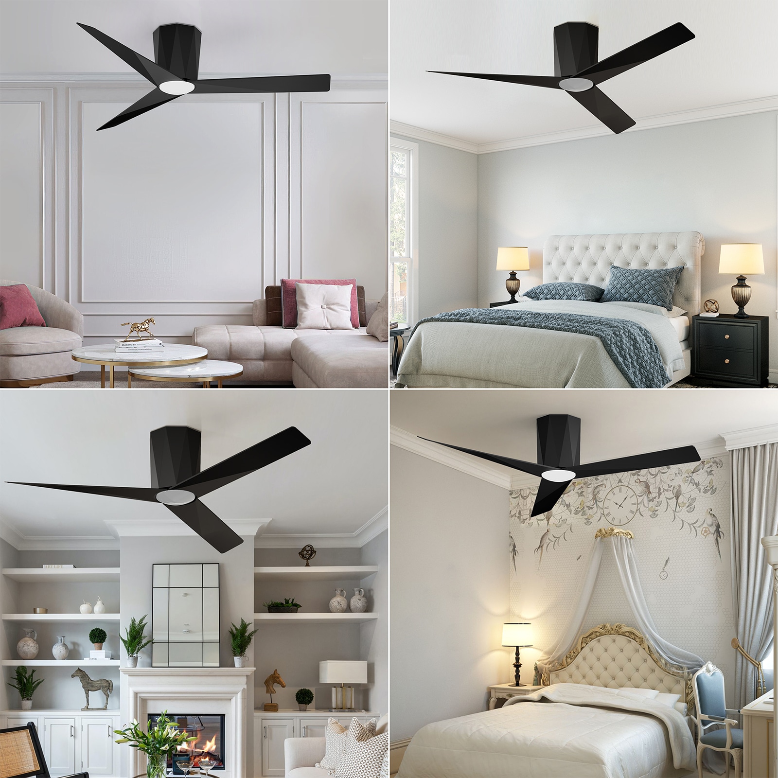 ocioc OC52-BK-3X-Z3 Ceiling-Fans - View #9