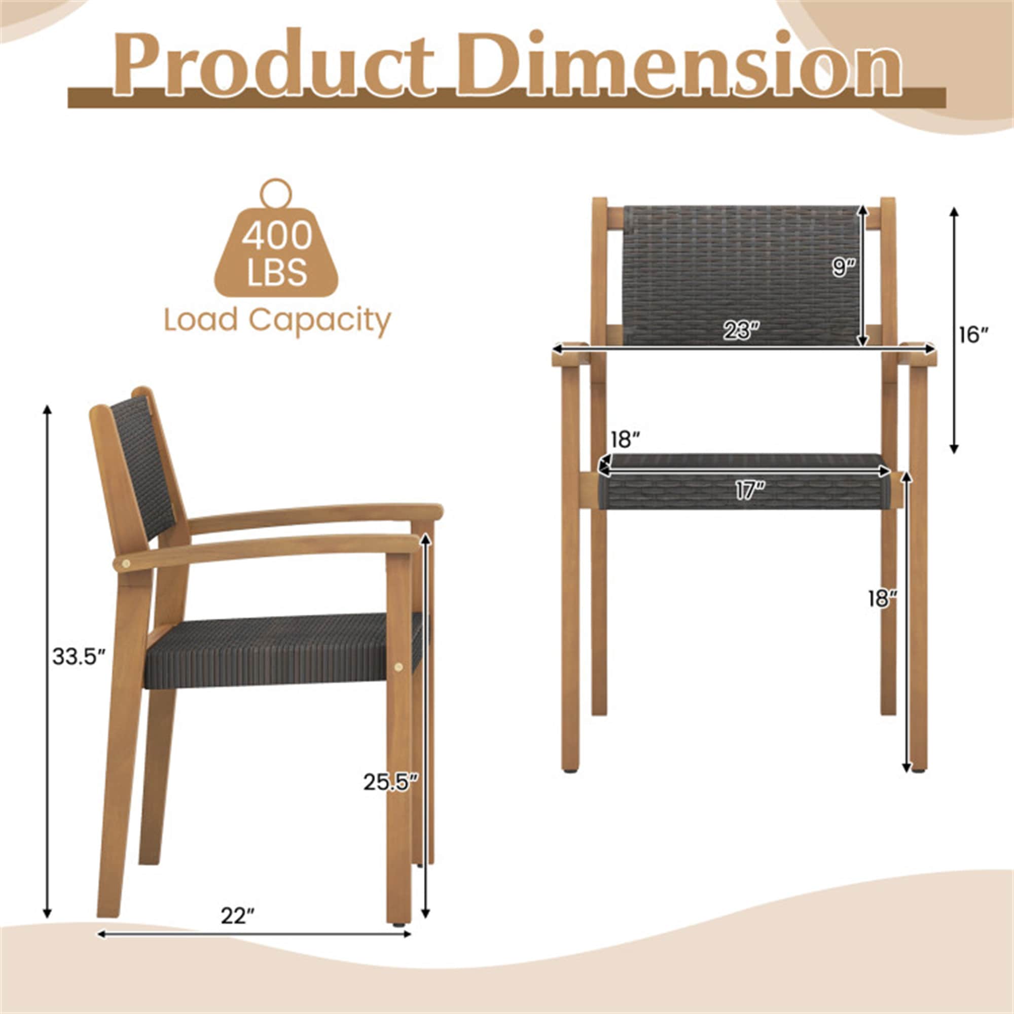 BABOOM BOM-0958GR-CO Patio-Chairs - View #3