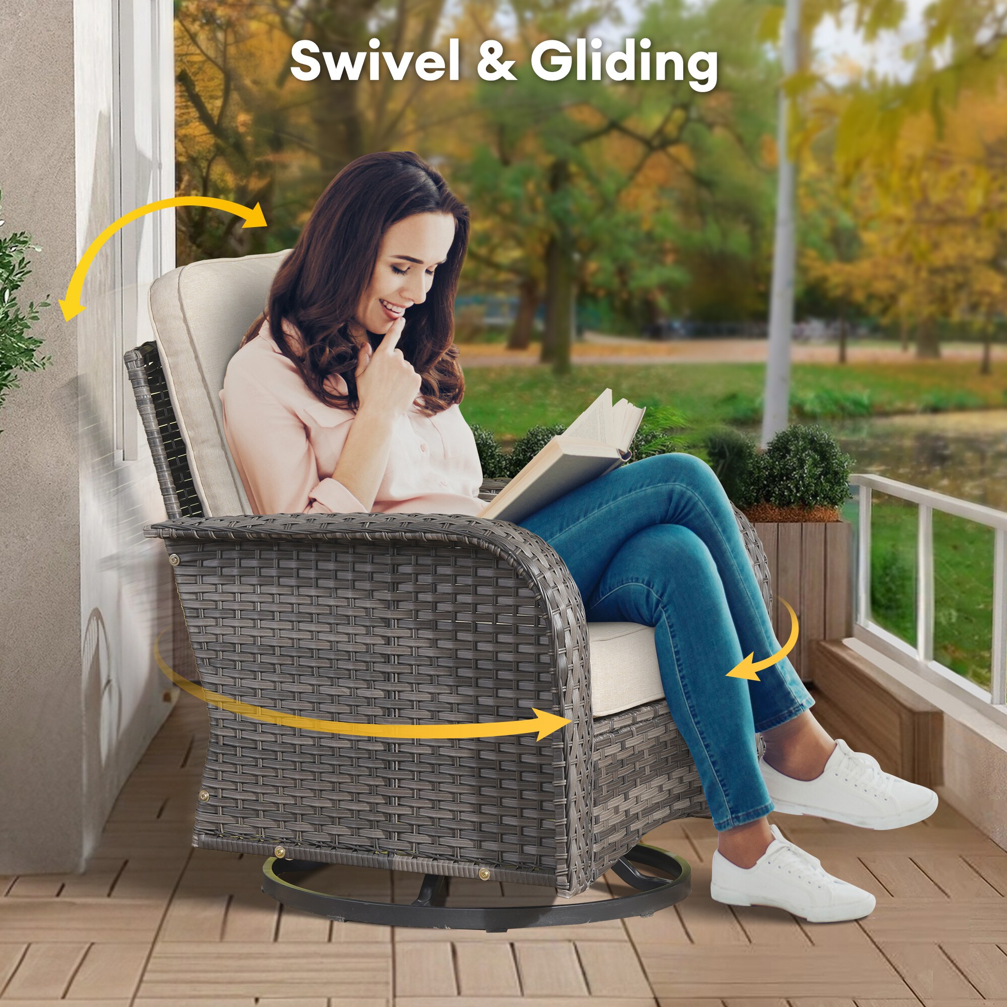 weaxty HMBYZGNCGNDS600S51 Patio-Conversation-Sets - View #7
