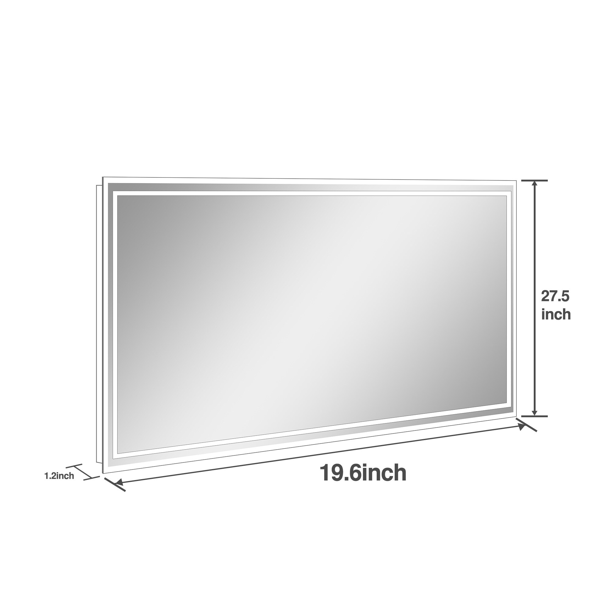 Dovelina LS-23120411 Framed-Bath-Mirrors - View #5
