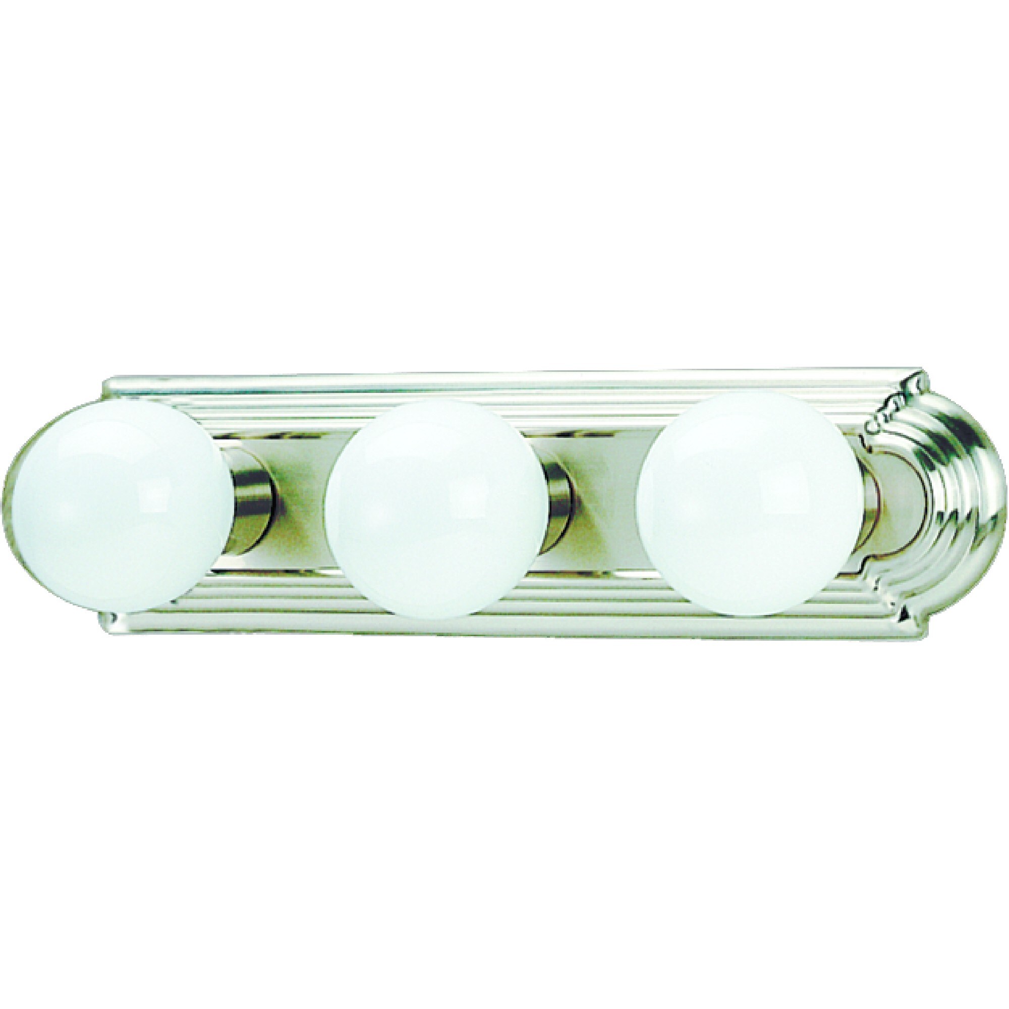 Brushed Nickel 18" Traditional Vanity Light Bar