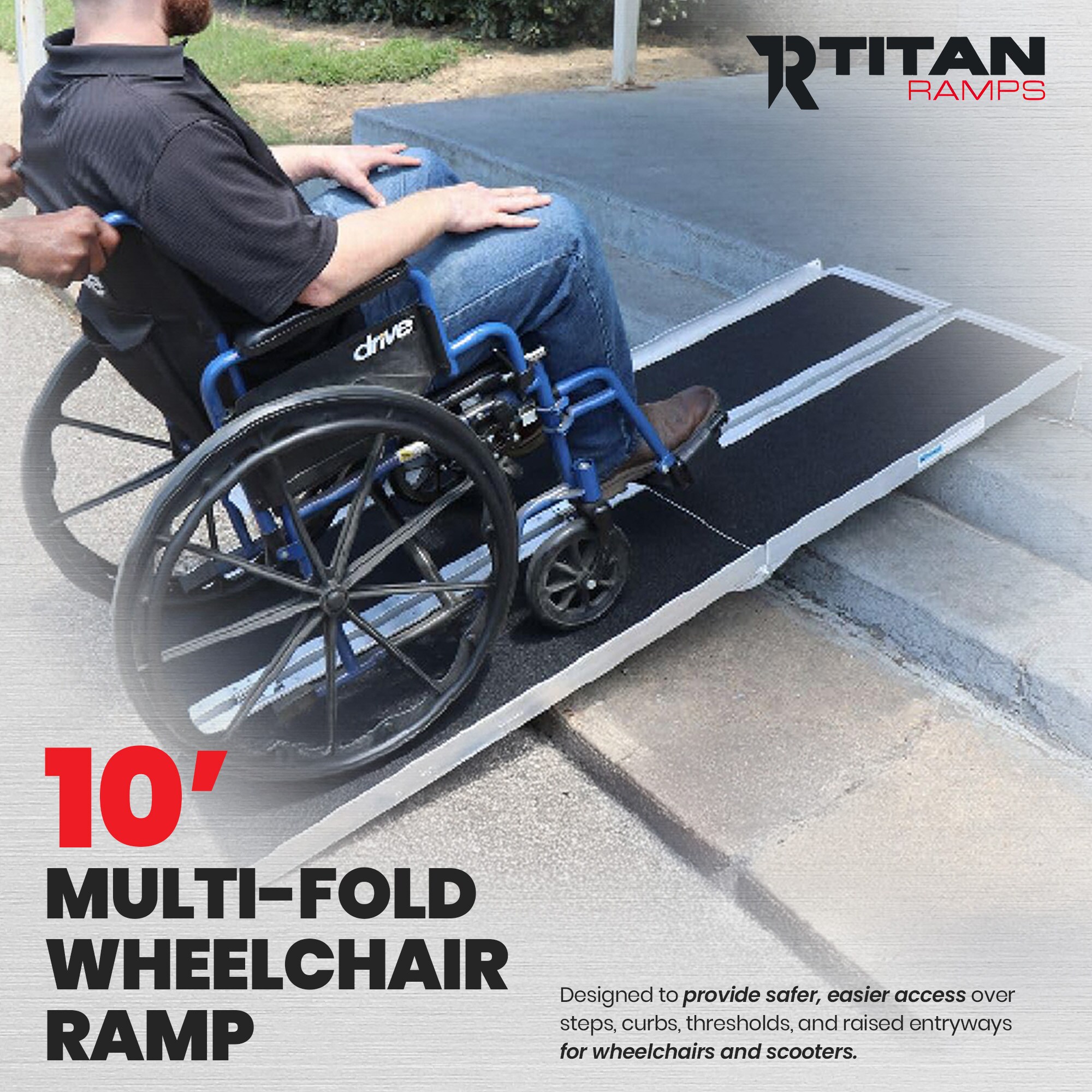 Titan 322100 Walkers-Wheelchairs-Rollators - View #2