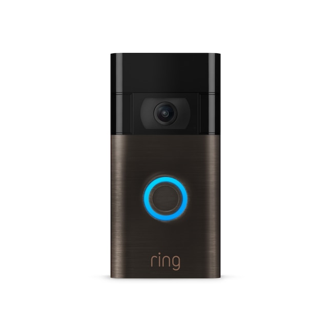 opslaan Verdragen Schat Ring Video Doorbell - Built-In Battery or Wired Doorbell Camera, Venetian  Bronze in the Video Doorbells department at Lowes.com