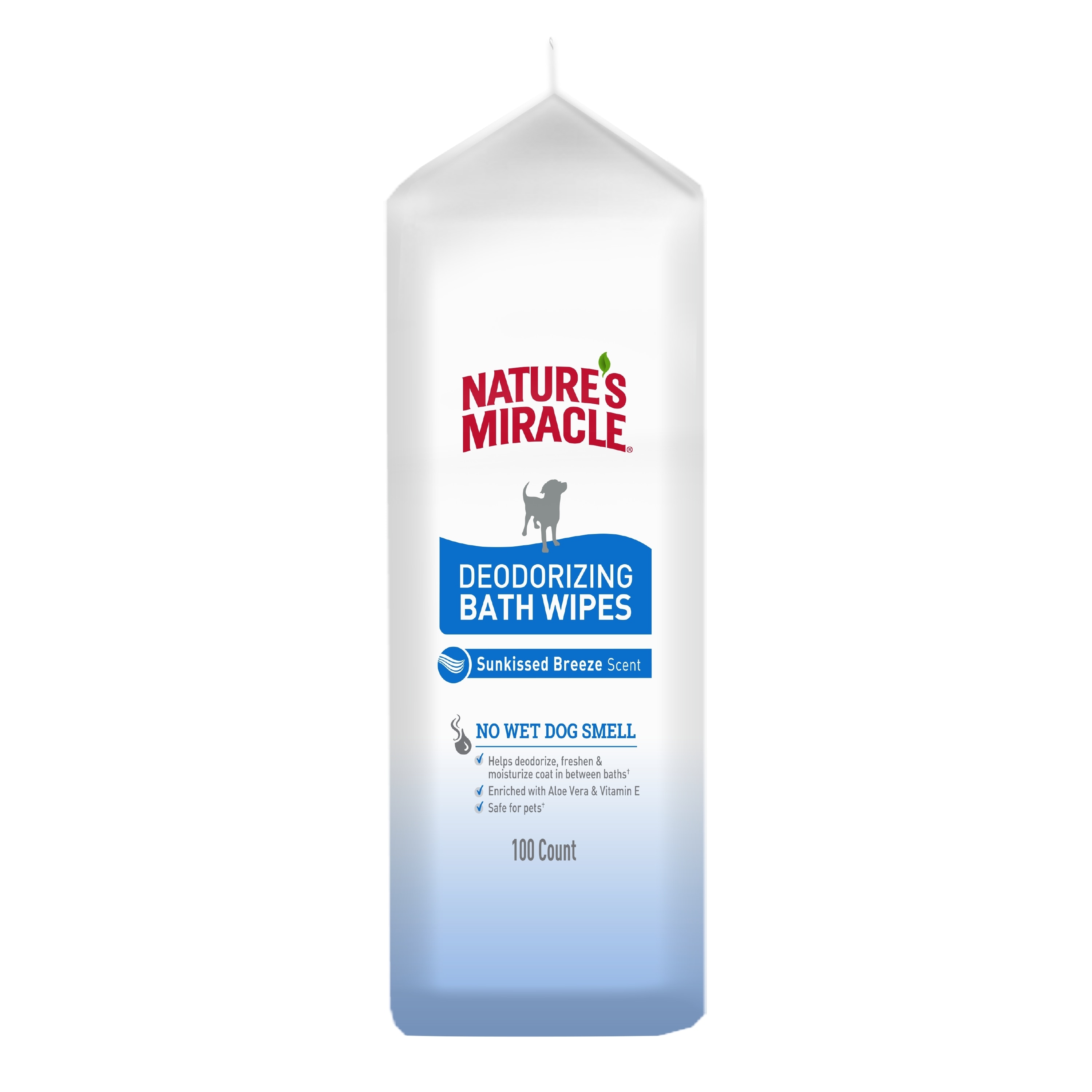 Nature's Miracle Deodorizing Spring Water Scented Pet Wipes
