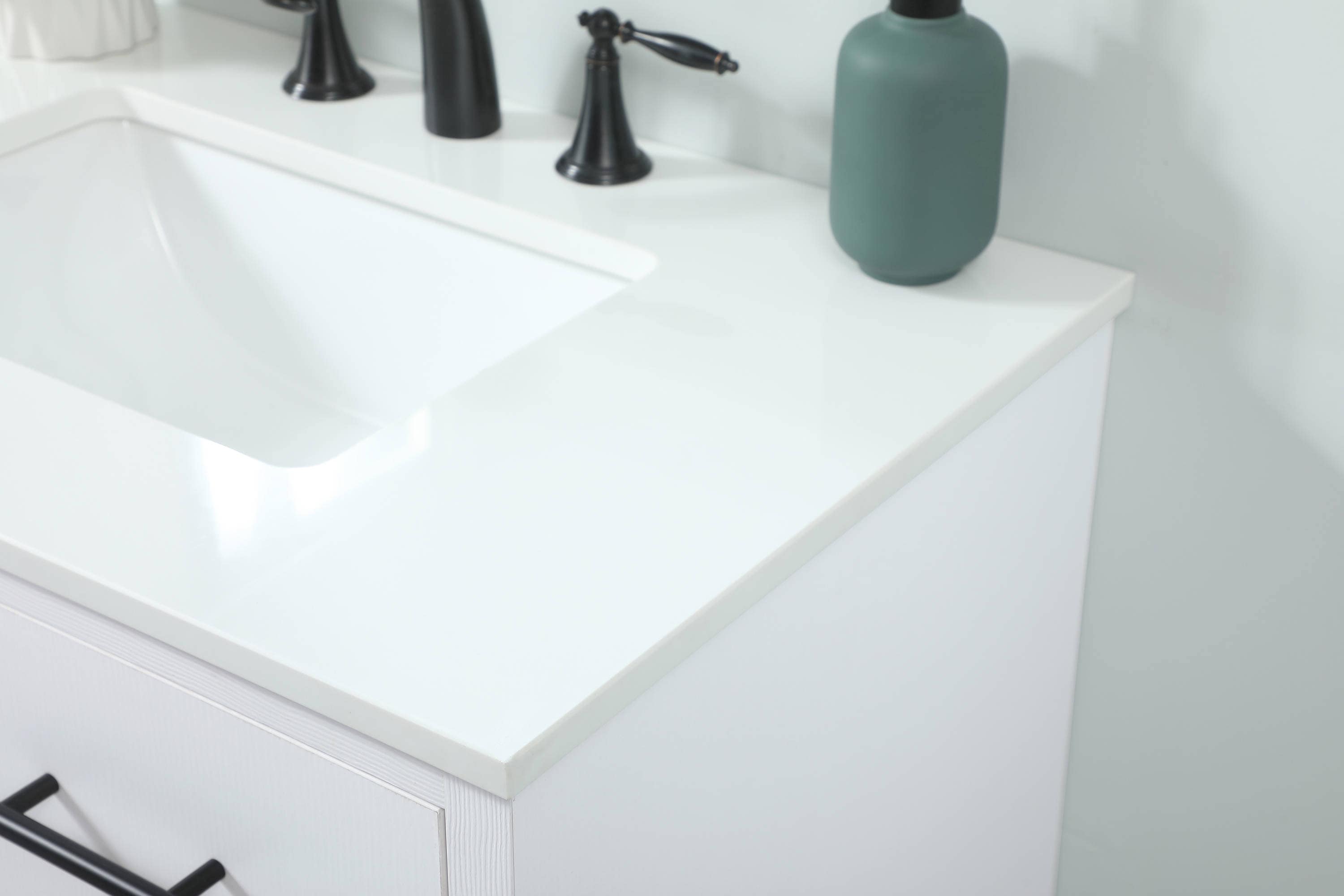 Elegant Decor HF144090MWH Bath-Vanity-Combo - View #9